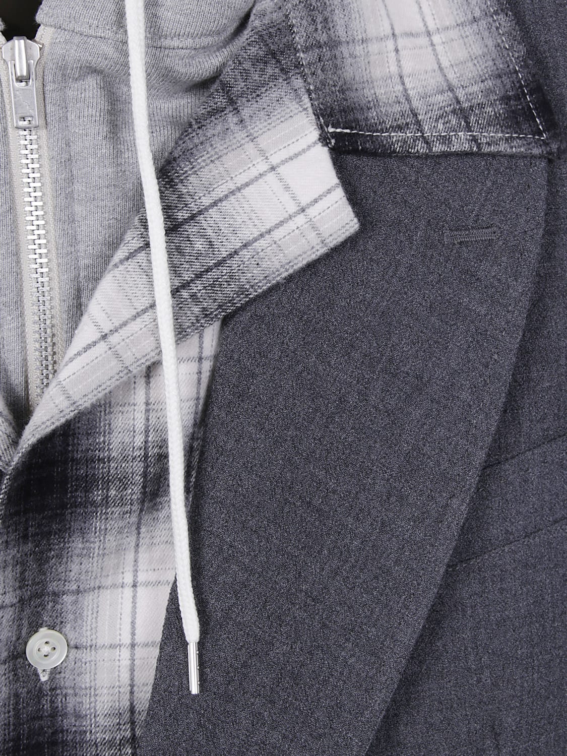 MAISON MIHARA YASUHIRO JACKET: Blazer men Maison Mihara Yasuhiro, Grey - Img 3