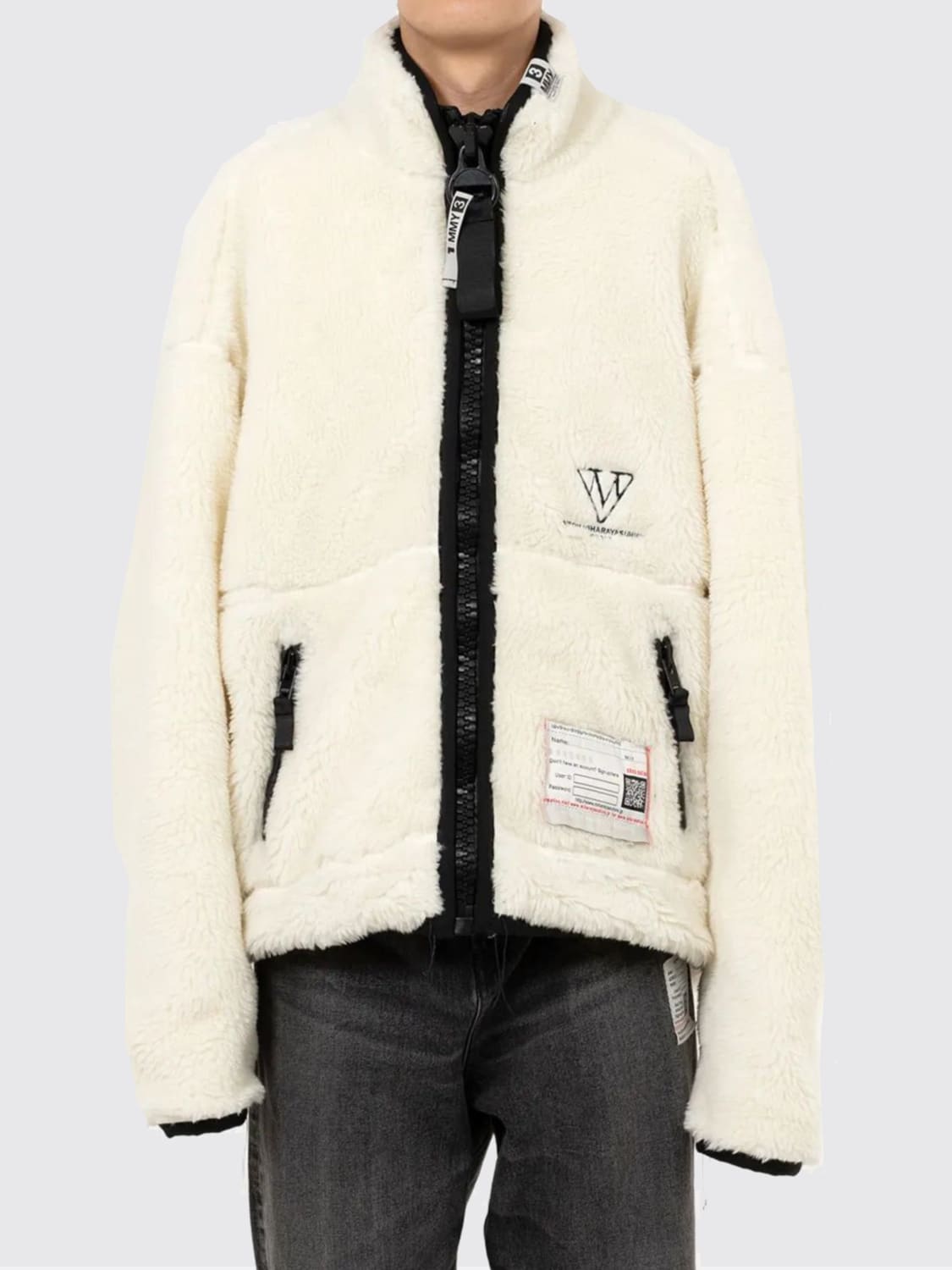 MAISON MIHARA YASUHIRO JACKE: Jacke herren Maison Mihara Yasuhiro, Weiß - Img 1