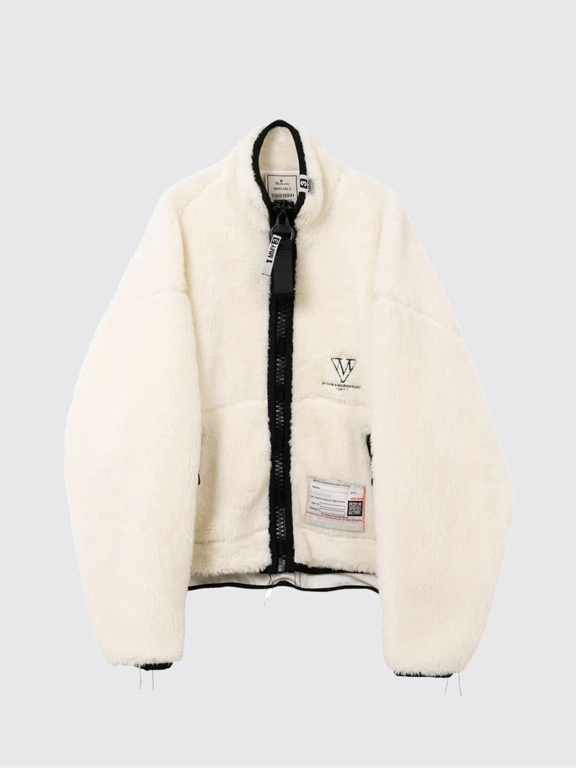 MAISON MIHARA YASUHIRO JACKE: Jacke herren Maison Mihara Yasuhiro, Weiß - Img 3