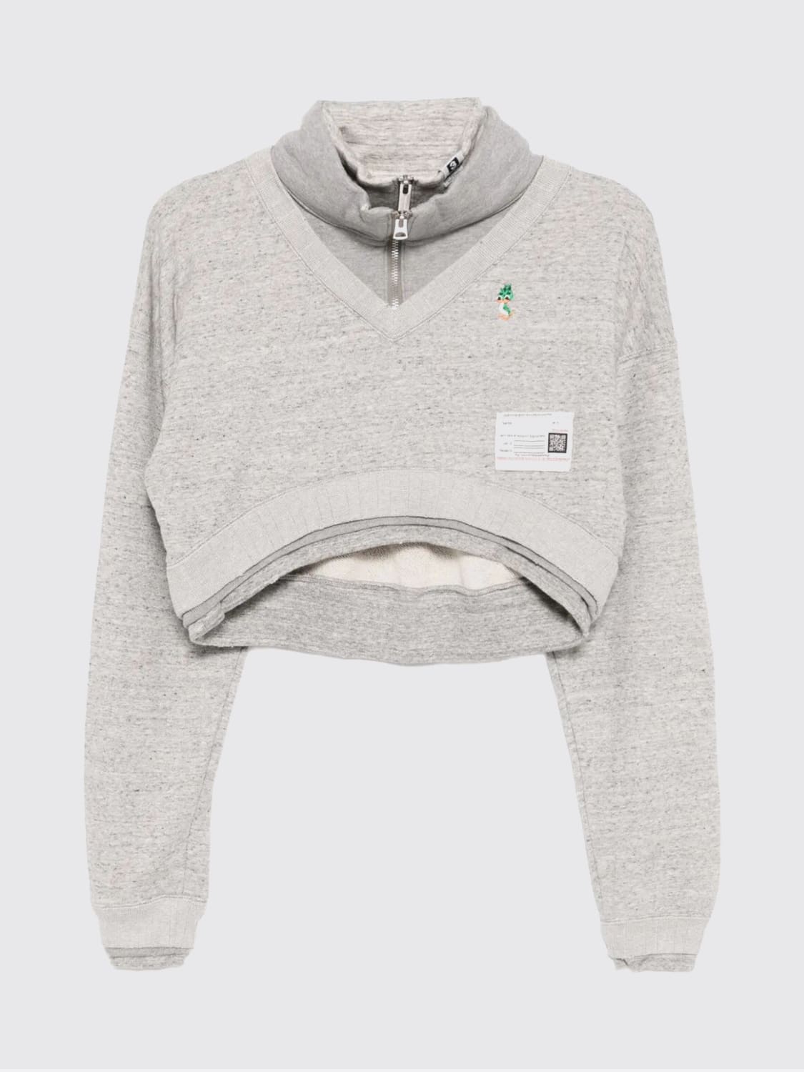 MAISON MIHARA YASUHIRO PULL: Pull homme Maison Mihara Yasuhiro, Gris - Img 3