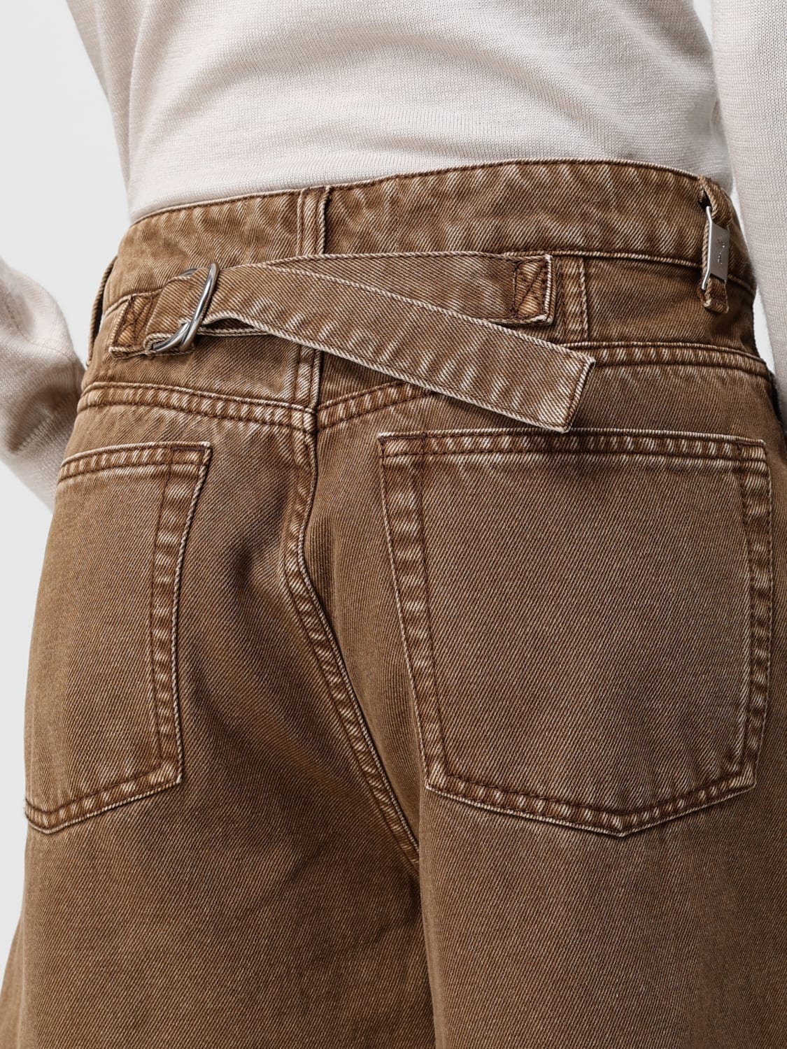 AMI PARIS SHORTS: Shorts damen Ami Paris, Braun - Img 4