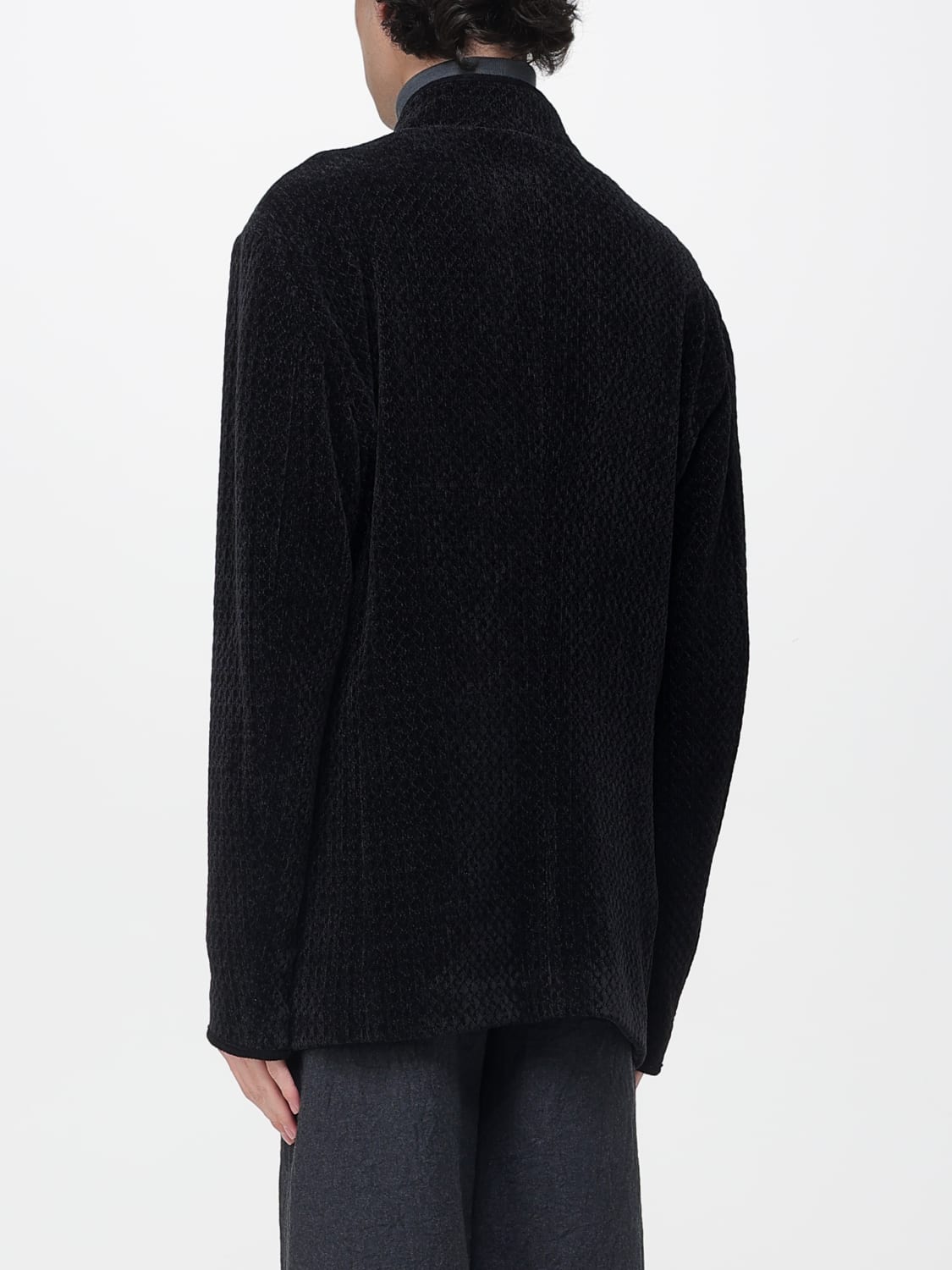 GIORGIO ARMANI SWEATER: Sweater men Giorgio Armani, Black - Img 3