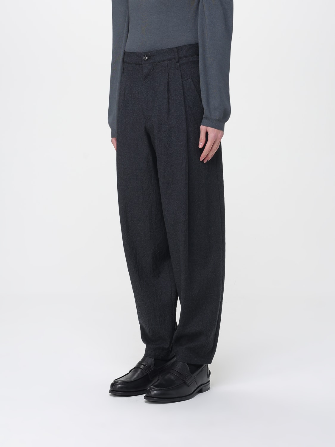 GIORGIO ARMANI PANTALON: Pantalon homme Giorgio Armani, Bleu - Img 4