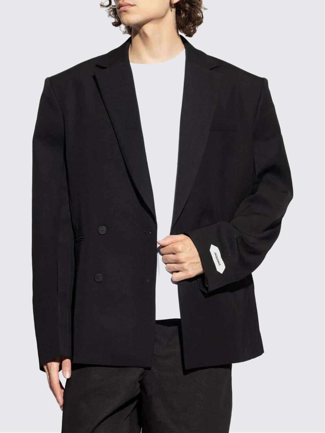 JACQUEMUS JACKET: Blazer men Jacquemus, Black - Img 1
