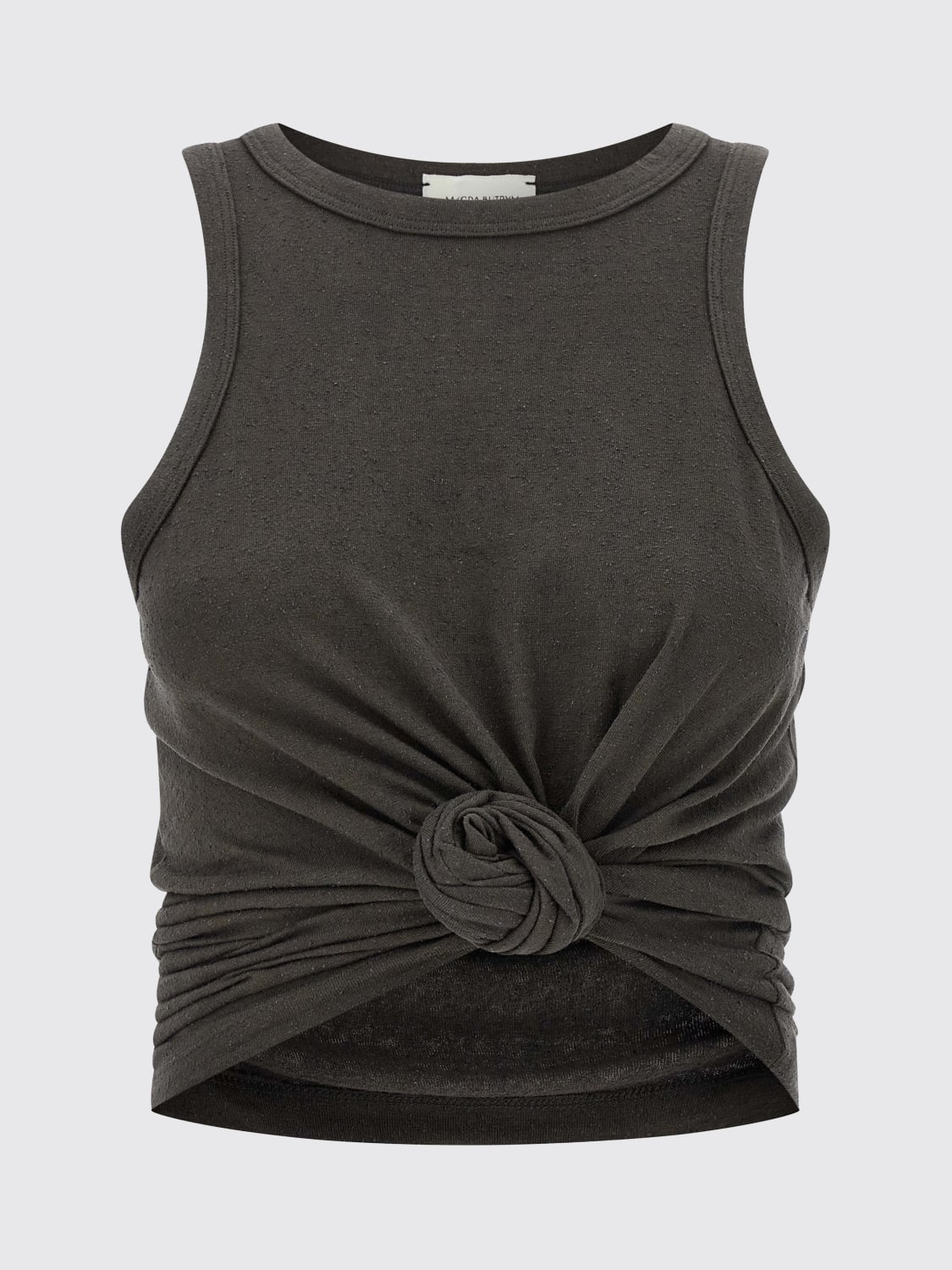 MAGDA BUTRYM TOP: Top woman Magda Butrym, Grey - Img 1