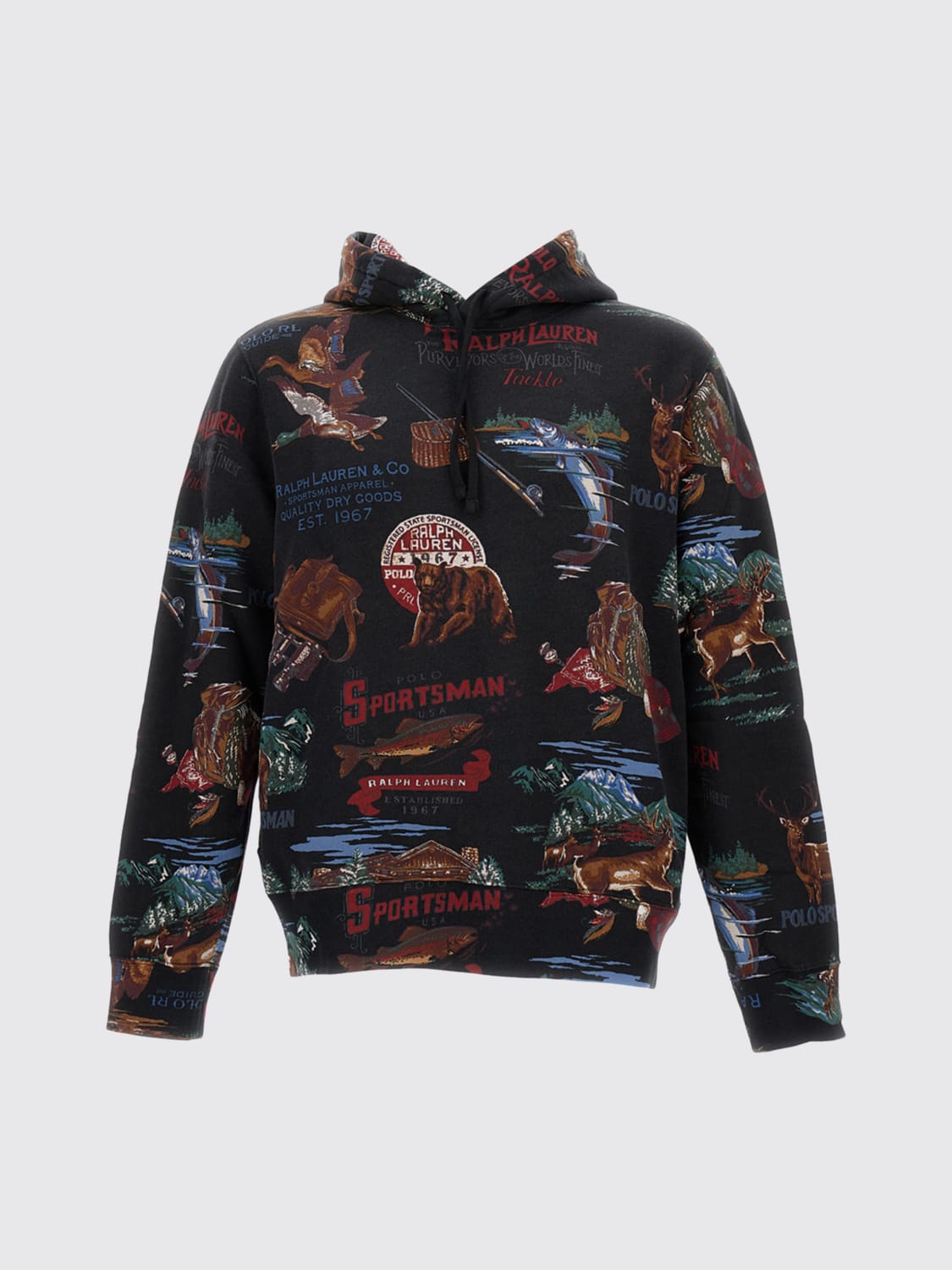 POLO RALPH LAUREN SUDADERA: Sudadera hombre Polo Ralph Lauren, Negro - Img 2