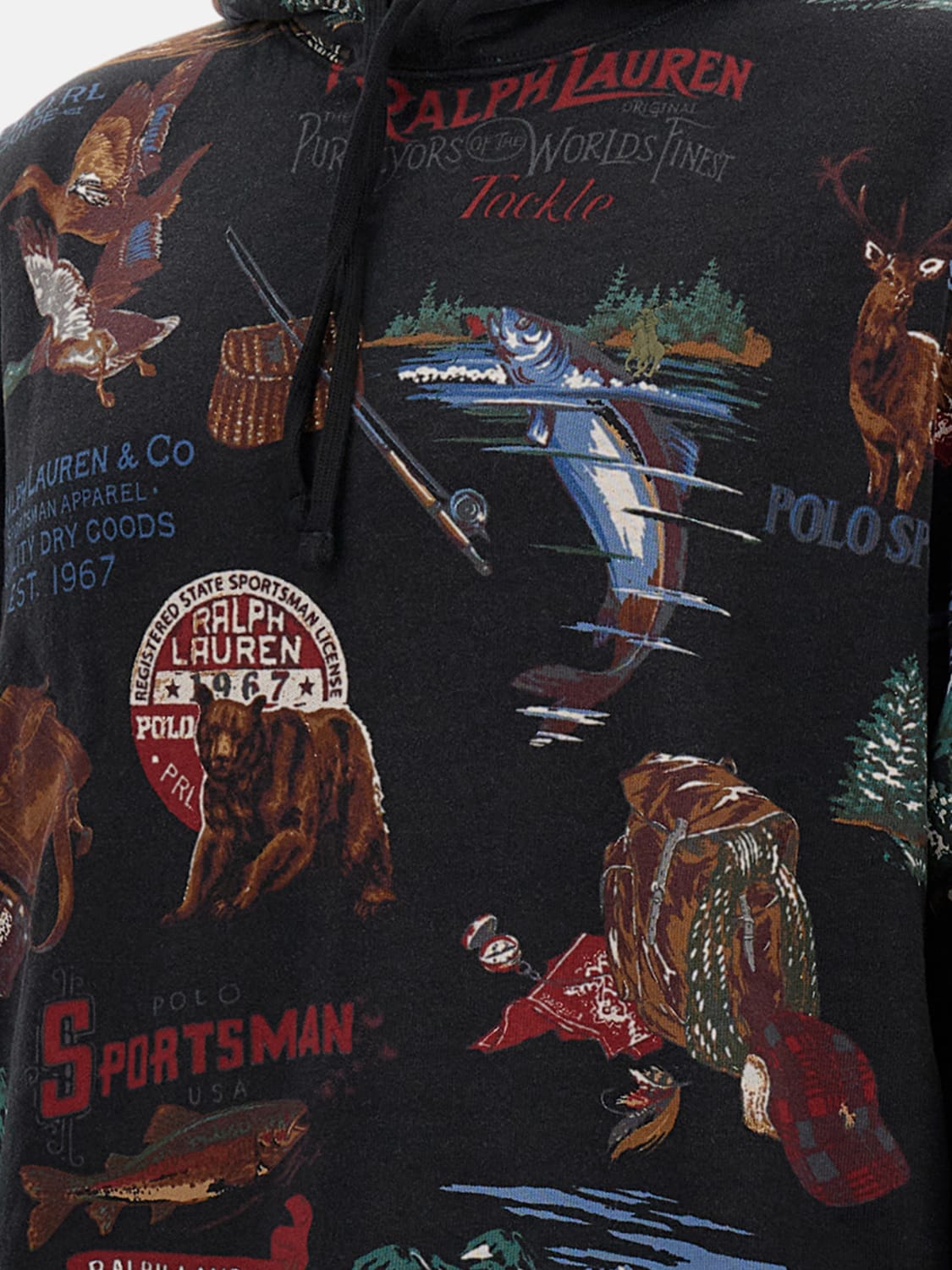 POLO RALPH LAUREN SUDADERA: Sudadera hombre Polo Ralph Lauren, Negro - Img 4