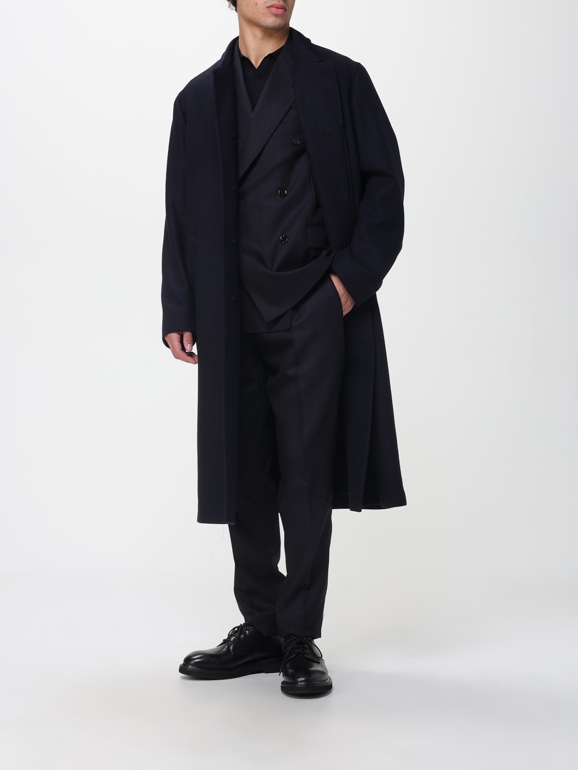 BOGLIOLI MANTEL: Mantel herren Boglioli, Blau - Img 2