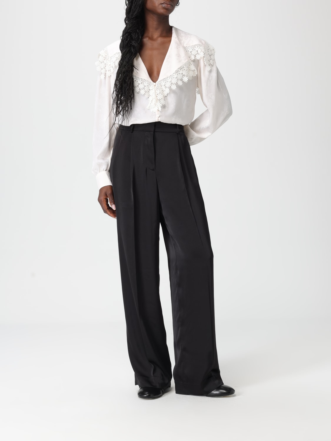 CHLOÉ HEMDBLUSE: Hemdbluse damen ChloÉ, Weiß - Img 2