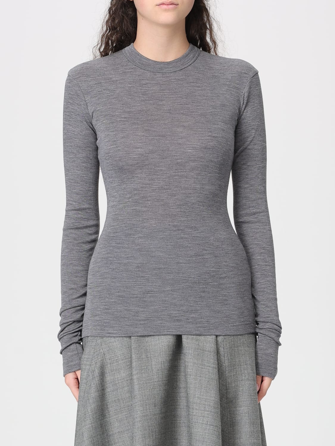 BITE STUDIOS SWEATER: Sweatshirt woman Bite Studios, Grey - Img 1