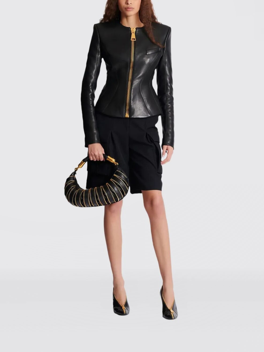 BALMAIN JACKET: Jacket woman Balmain, Black - Img 2