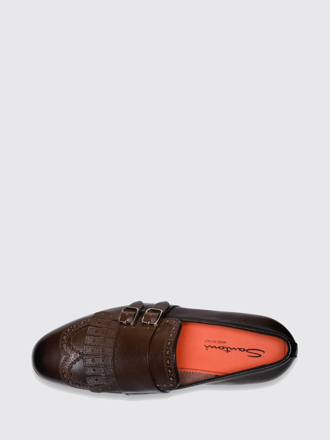 SANTONI BROGUE SHOES: Shoes men Santoni, Brown - Img 5