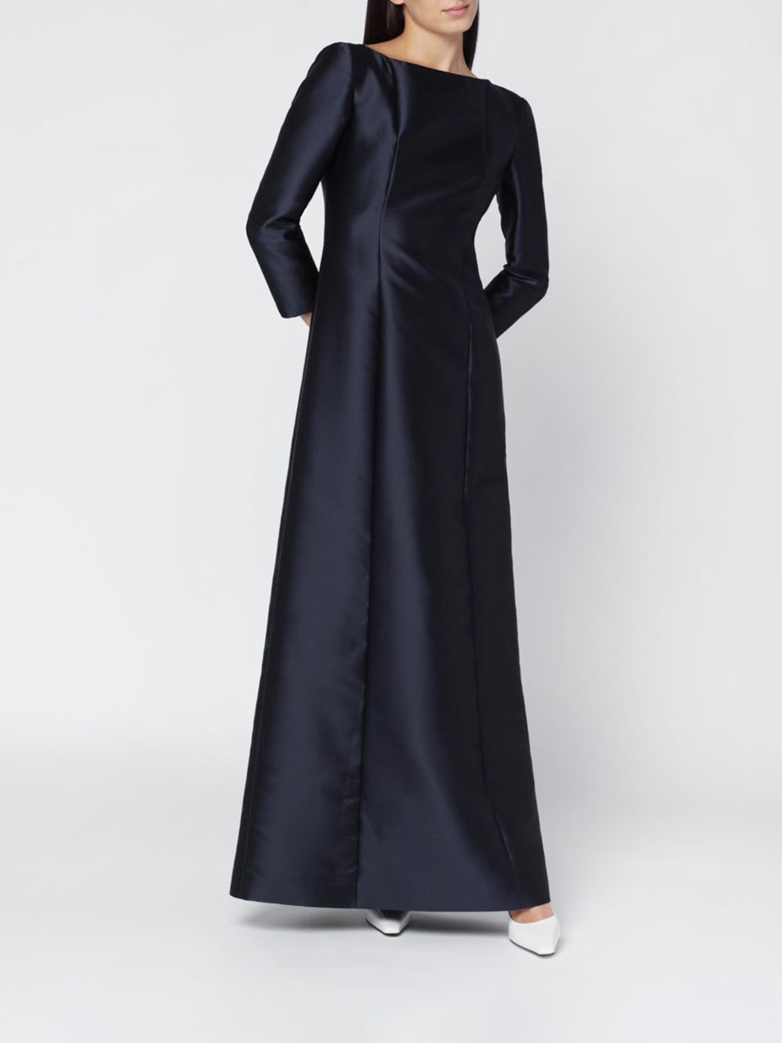 ALBERTA FERRETTI VESTIDO: Vestido mujer Alberta Ferretti, Azul Oscuro - Img 4