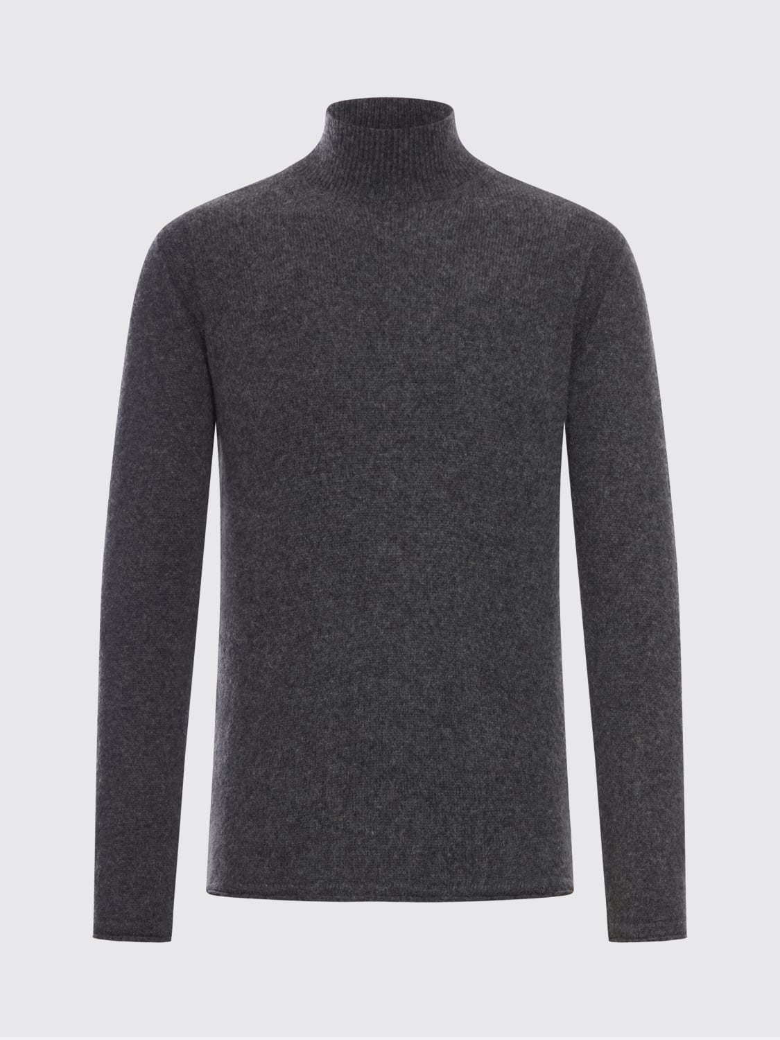 ROBERTO COLLINA MAGLIA: Maglia a dolcevita in lana Roberto Collina, Grigio - Img 1