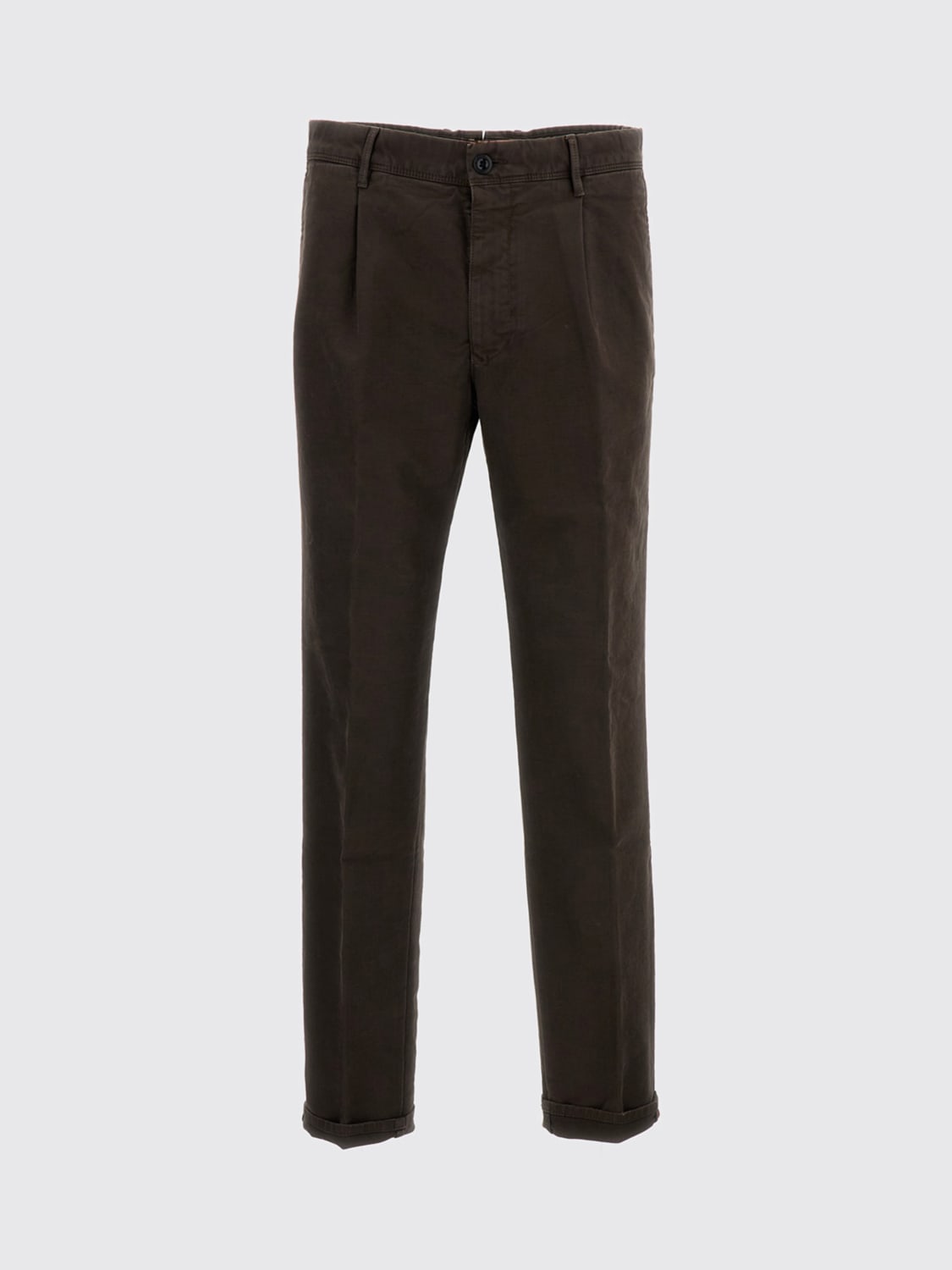 INCOTEX TROUSERS: Jeans men Incotex, Kaki - Img 1