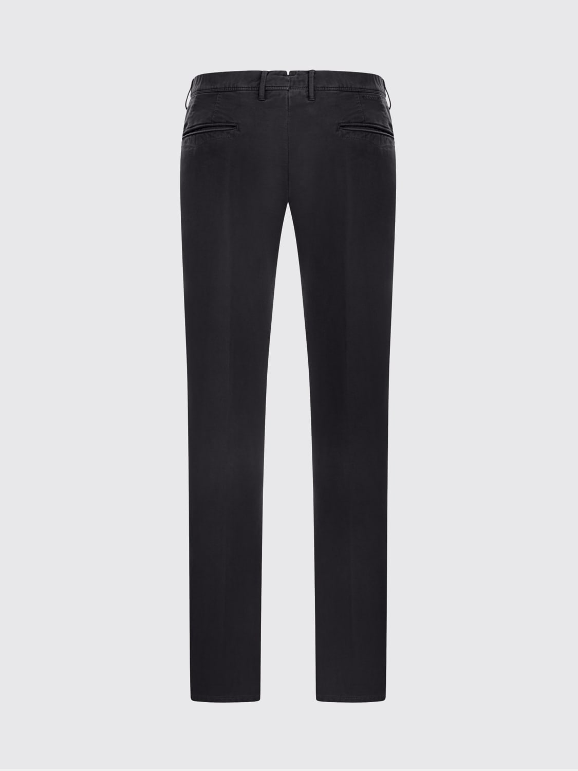 INCOTEX PANTALONI: Jeans chino Incotex in cotone stretch , Nero - Img 2