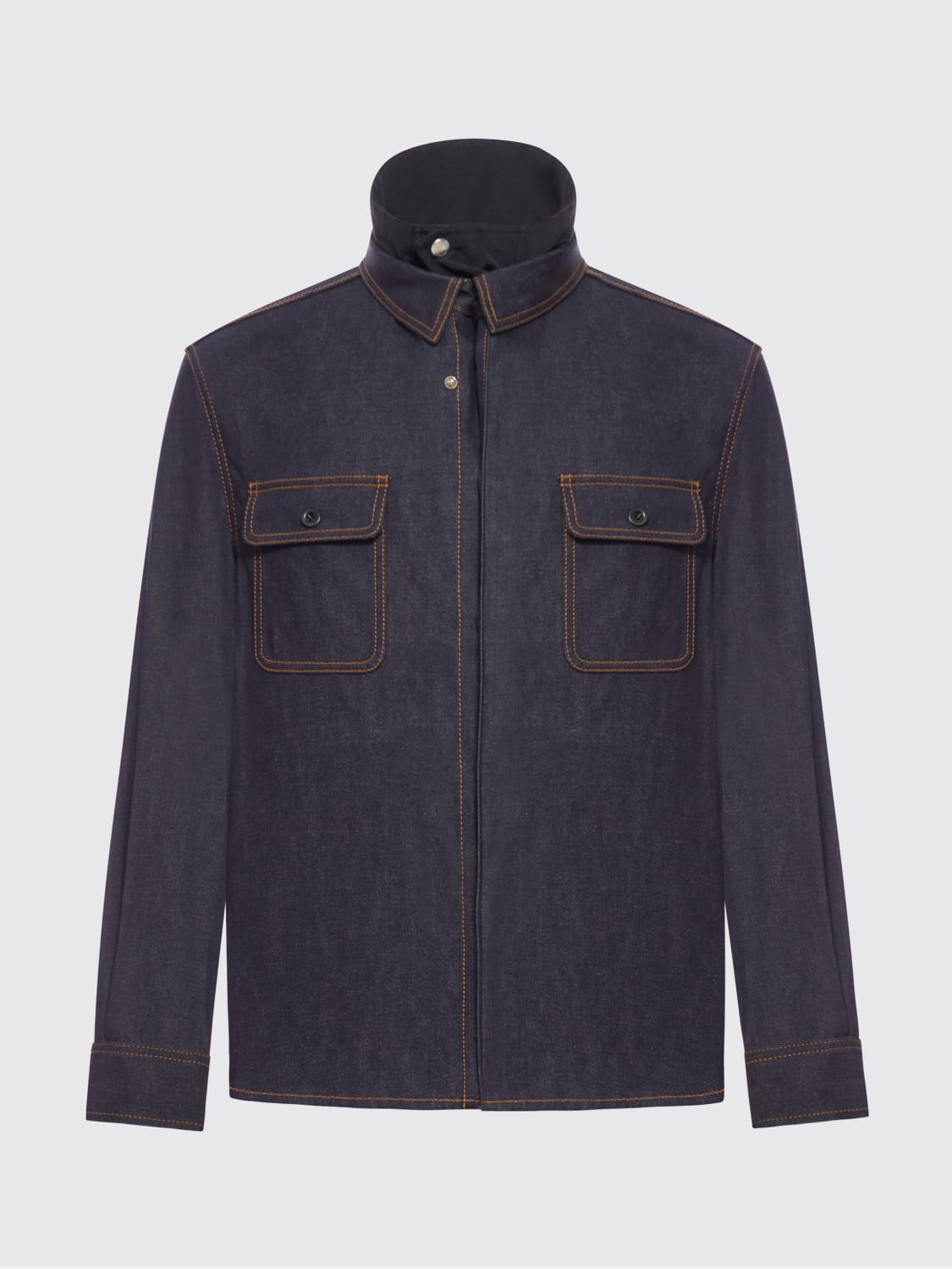 SACAI JACKET: T-shirt men Sacai, Blue - Img 1