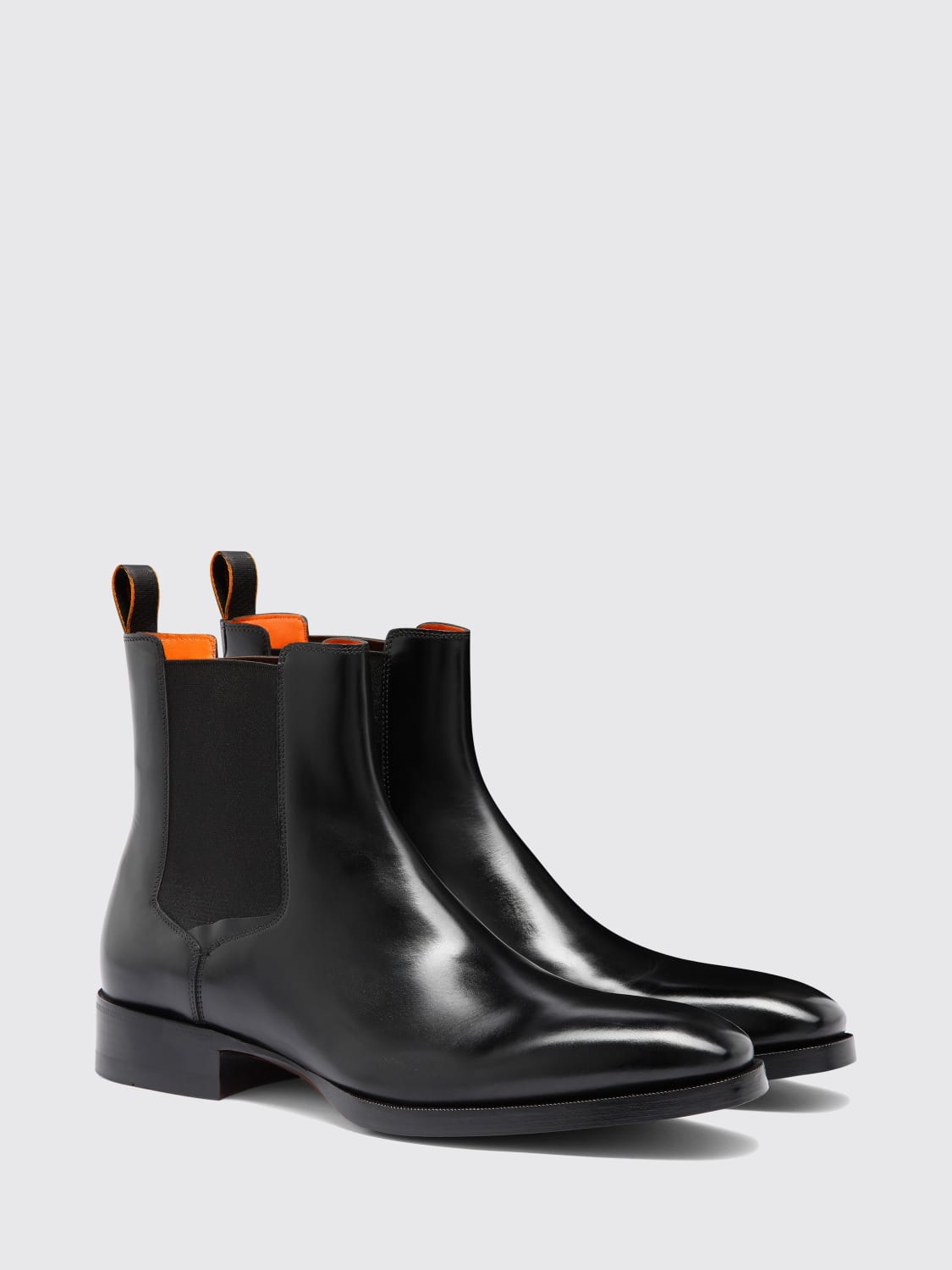 SANTONI BOOT: Boot men Santoni, Black - Img 3