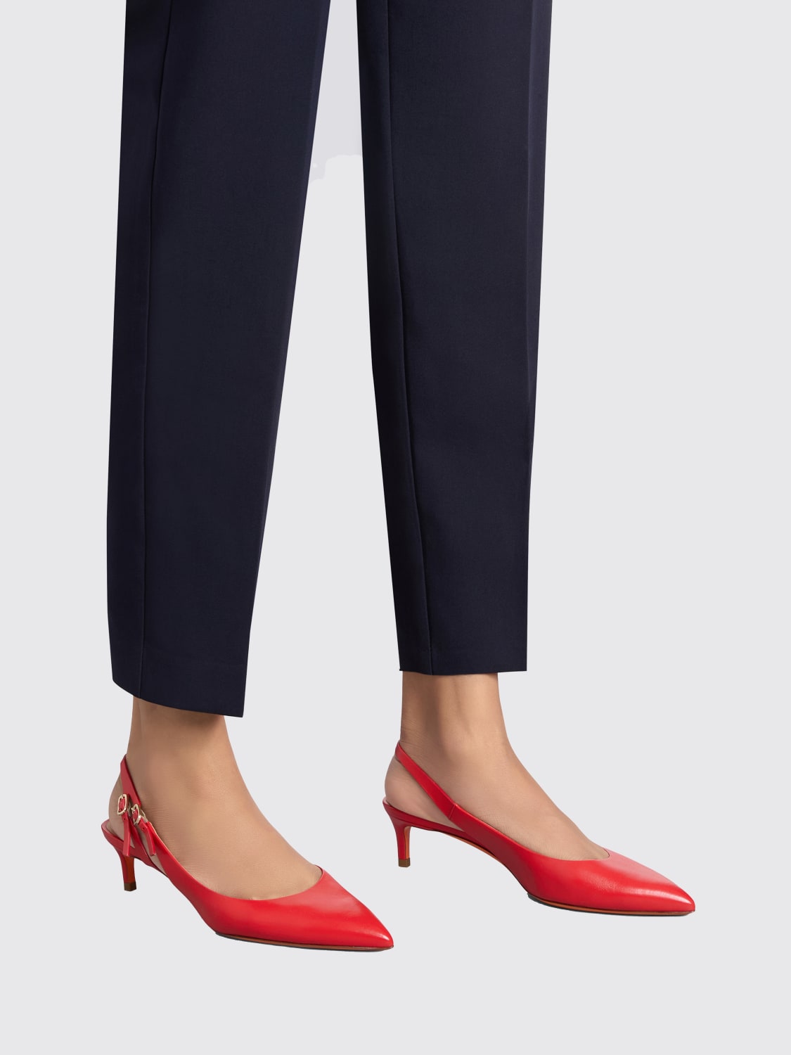 SANTONI PUMP: Pump woman Santoni, Red - Img 2