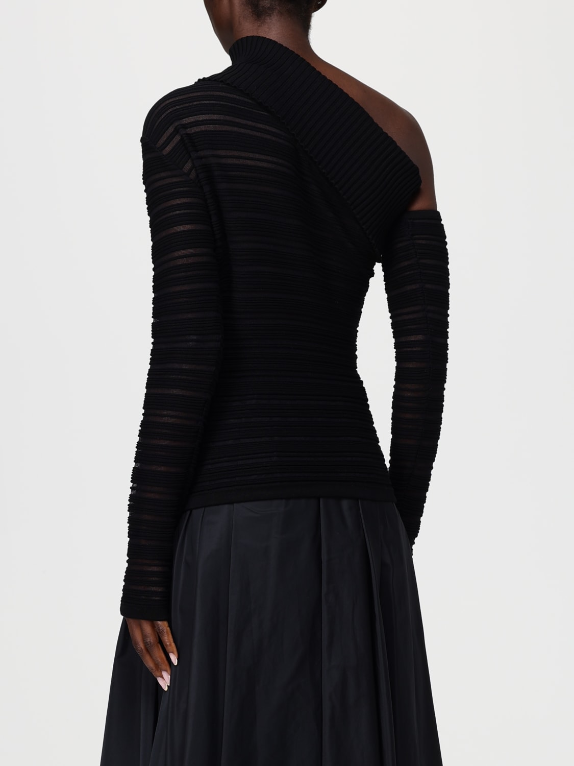 FEDERICA TOSI SWEATER: Sweater woman Federica Tosi, Black - Img 2