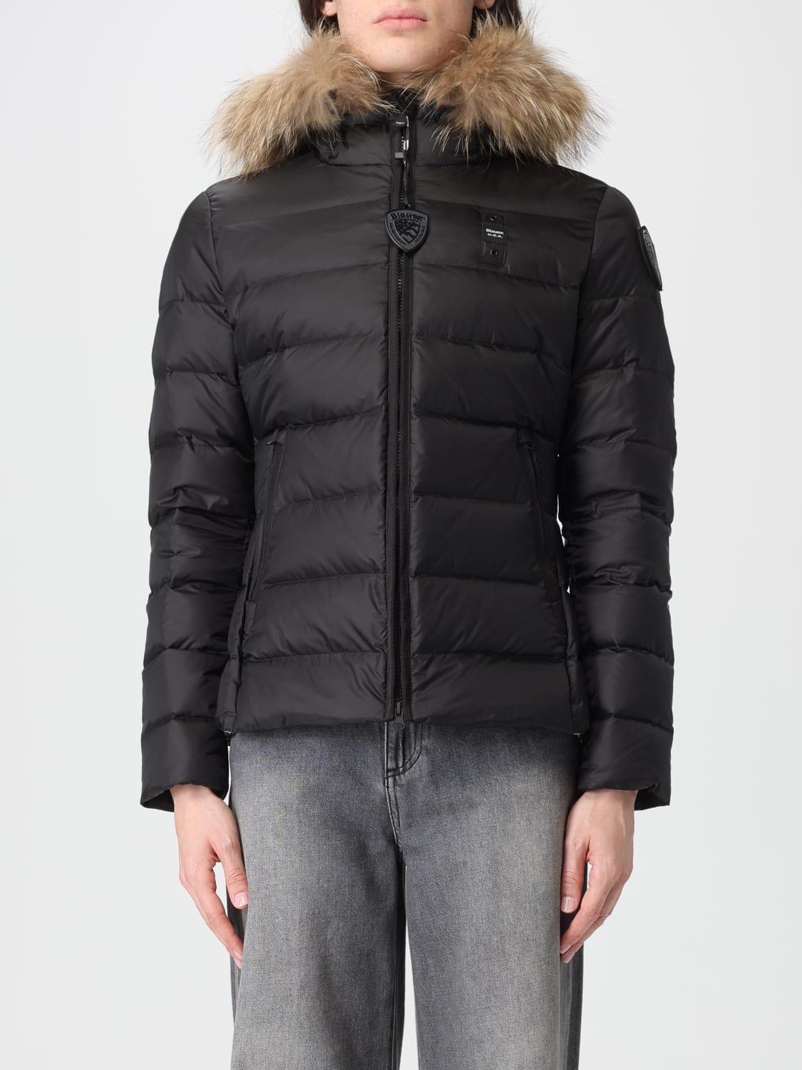BLAUER JACKET: Jacket woman Blauer, Black - Img 1