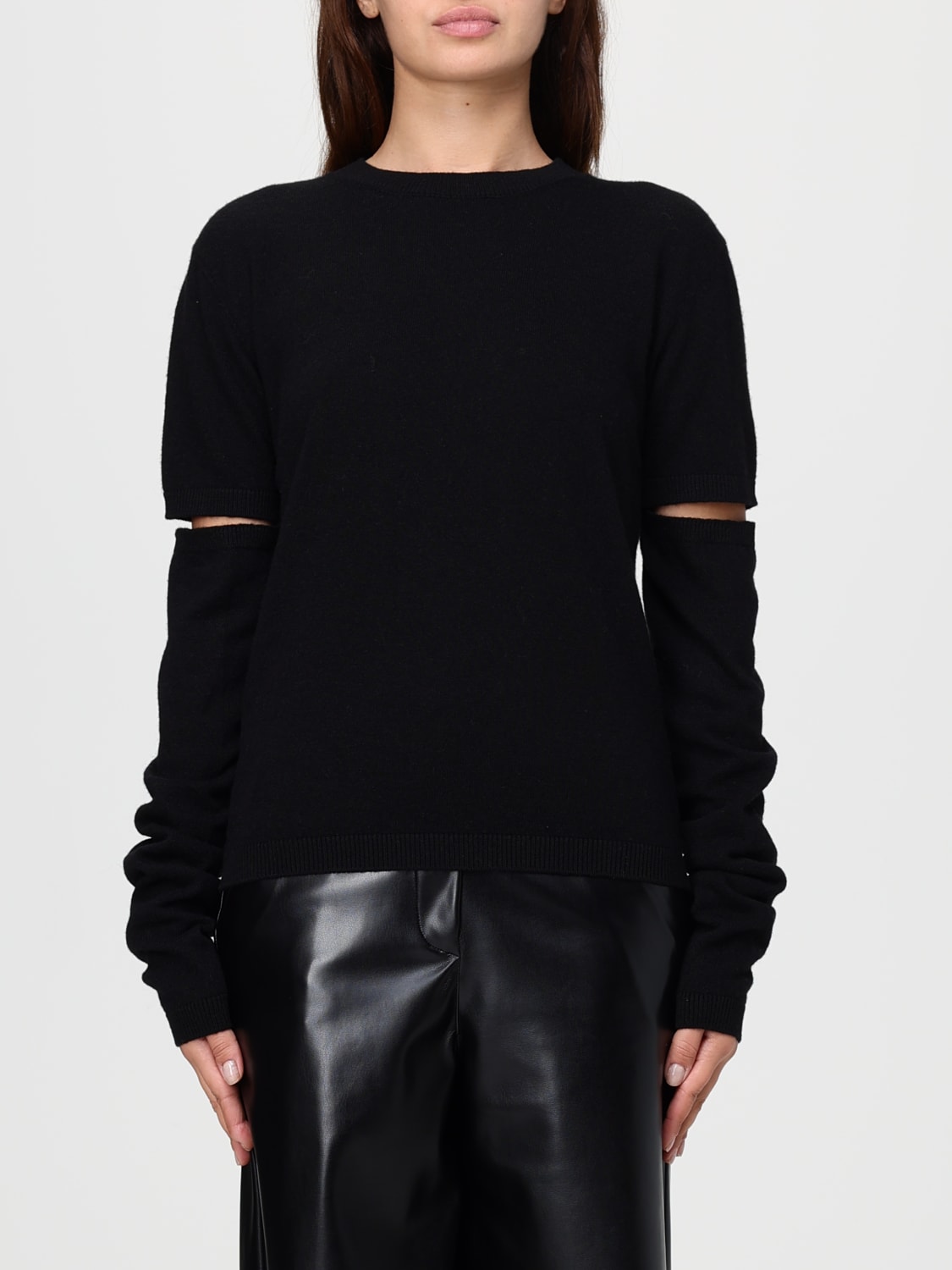 FEDERICA TOSI SWEATER: Sweater woman Federica Tosi, Black - Img 1