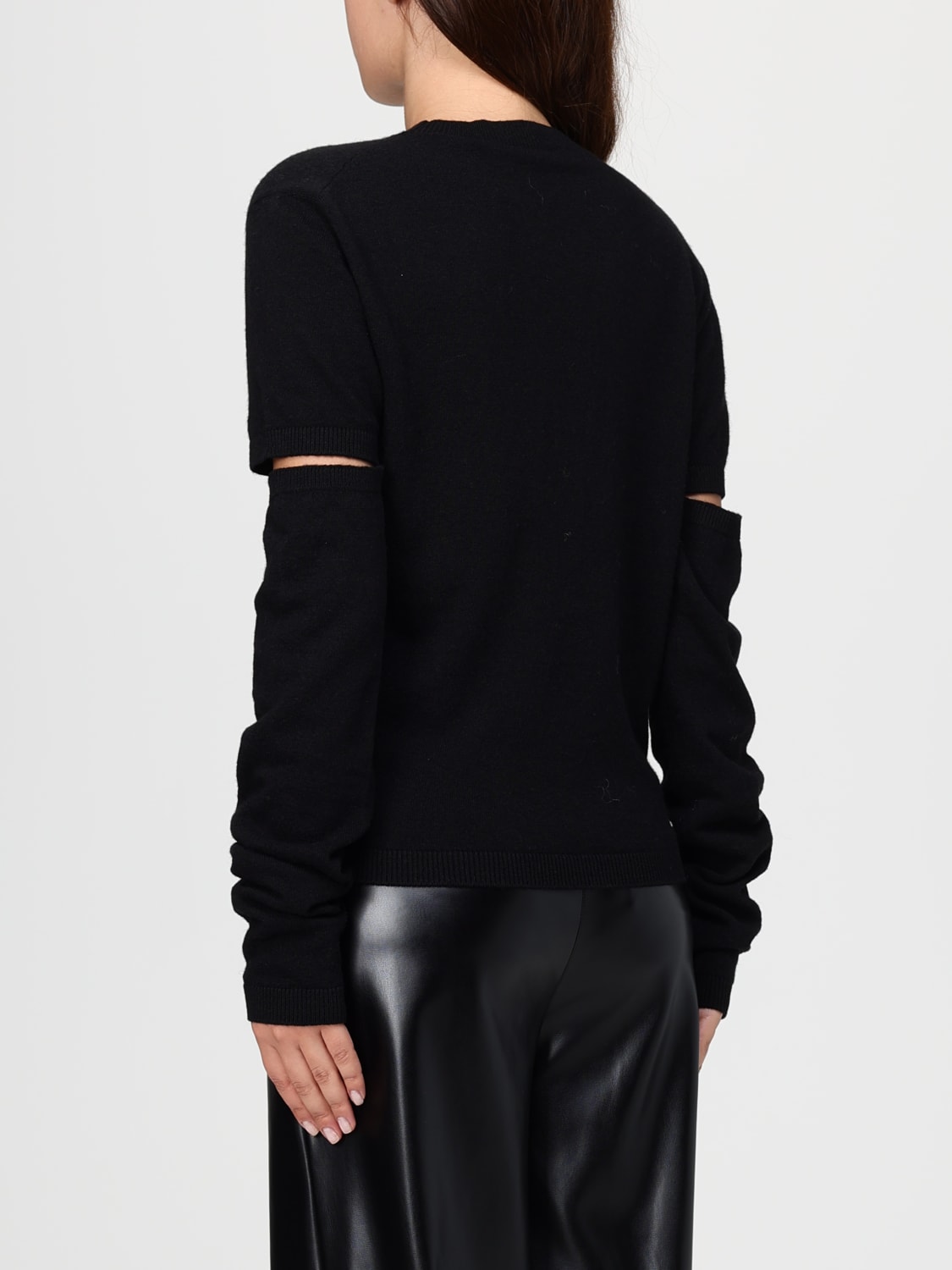 FEDERICA TOSI SWEATER: Sweater woman Federica Tosi, Black - Img 2