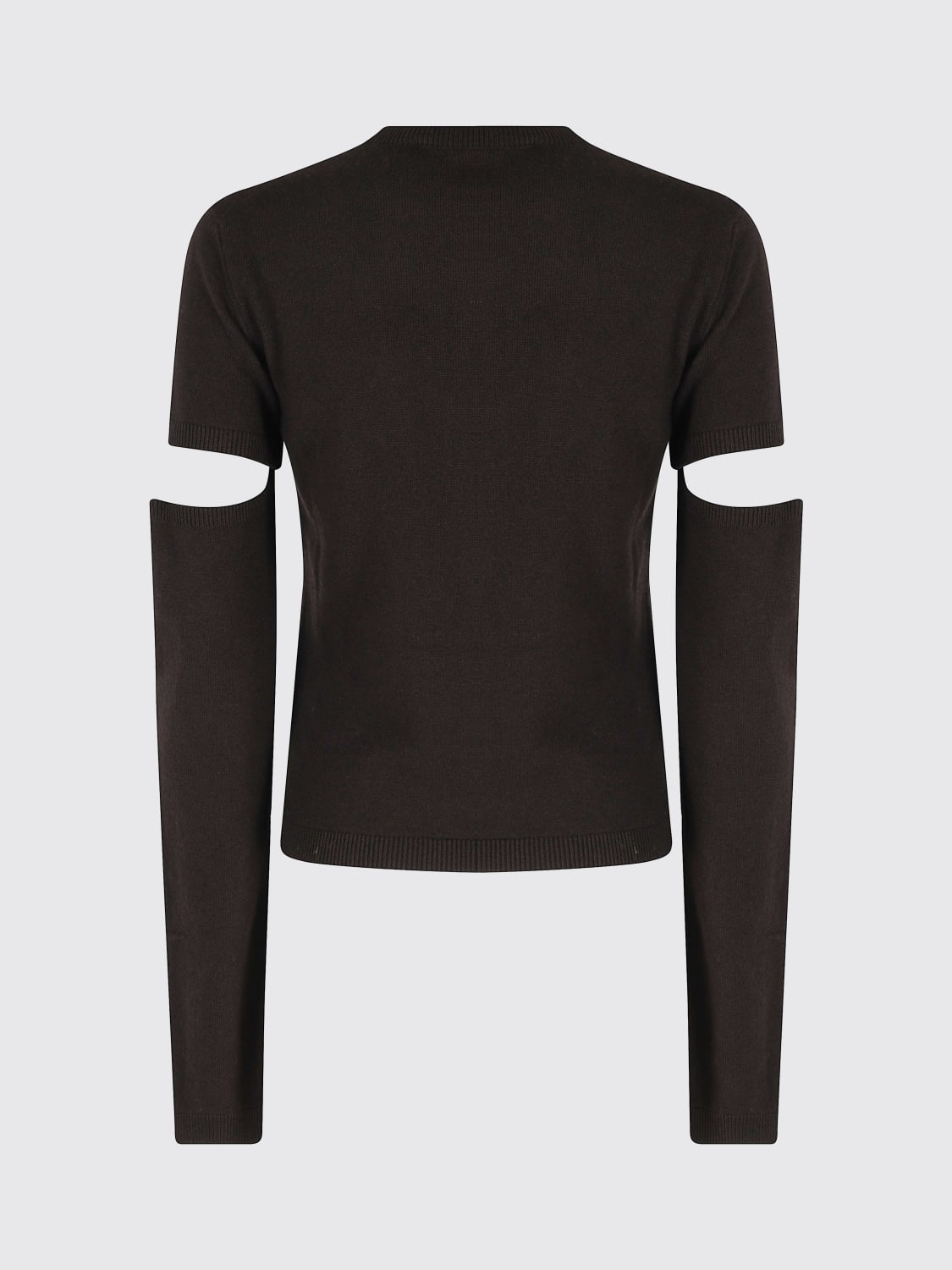 FEDERICA TOSI SWEATER: Sweater woman Federica Tosi, Brown - Img 2