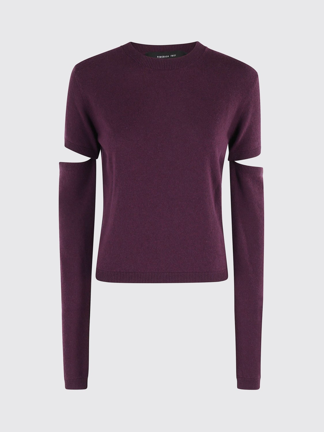 FEDERICA TOSI PULL: Pull femme Federica Tosi, Bordeaux - Img 1