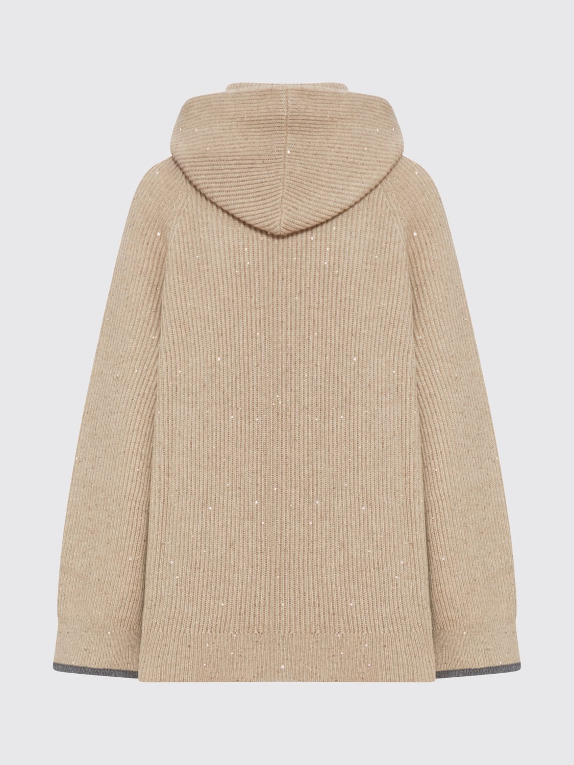 BRUNELLO CUCINELLI SUDADERA: Sudadera mujer Brunello Cucinelli, Marrón - Img 2