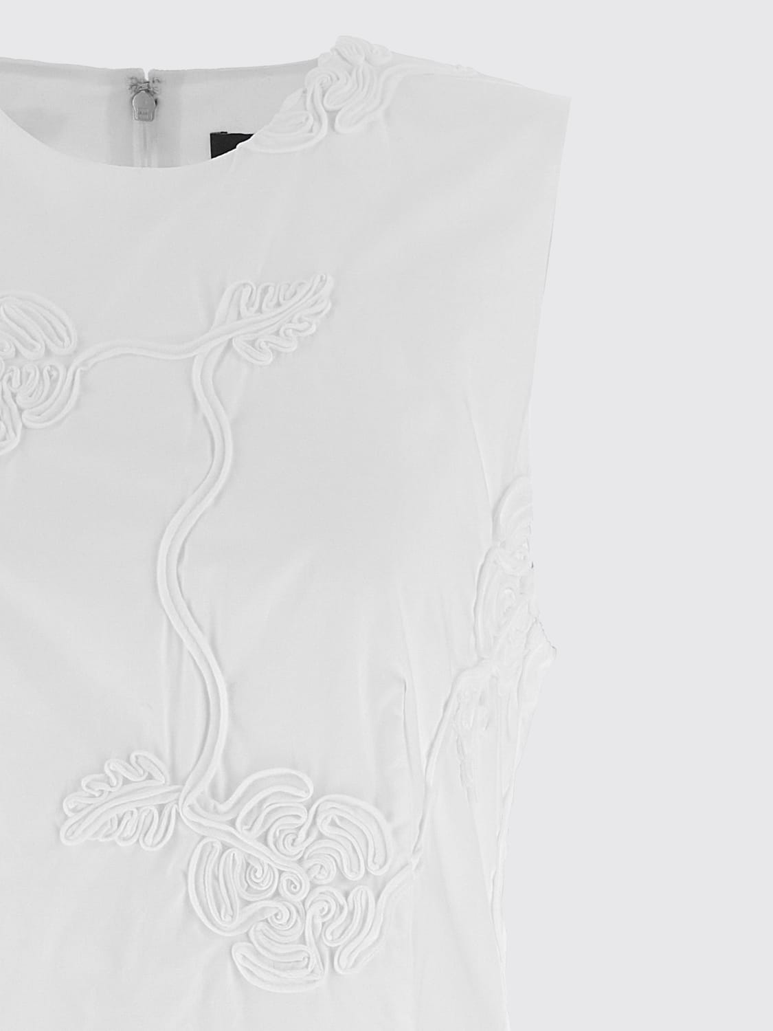 ROTATE DRESS: Dress woman Rotate, White - Img 3