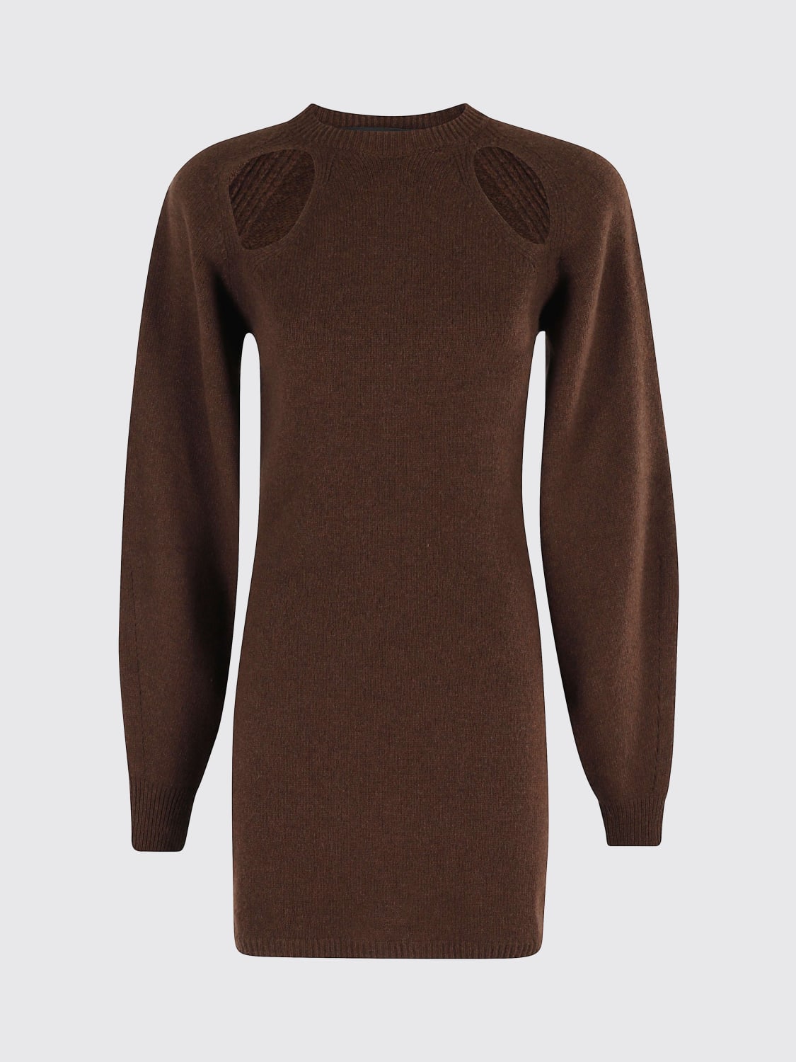 FEDERICA TOSI DRESS: Dress woman Federica Tosi, Brown - Img 1