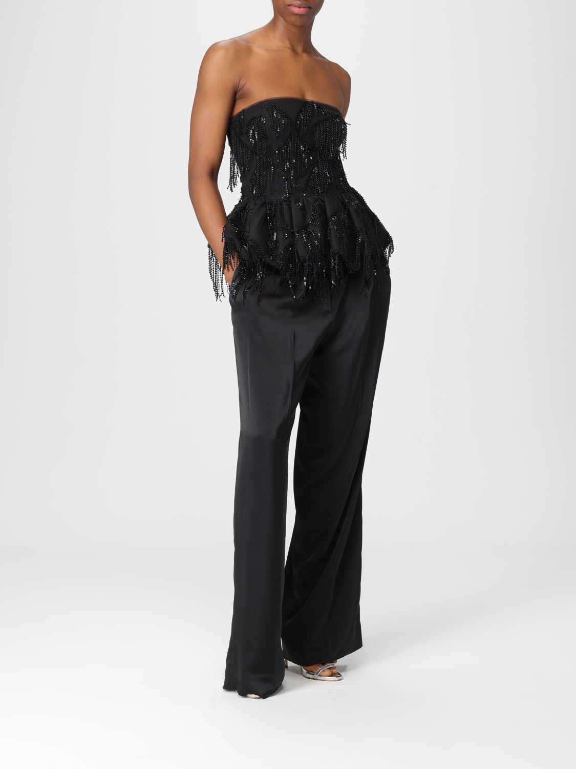 ROTATE TOP: Top woman Rotate, Black - Img 2