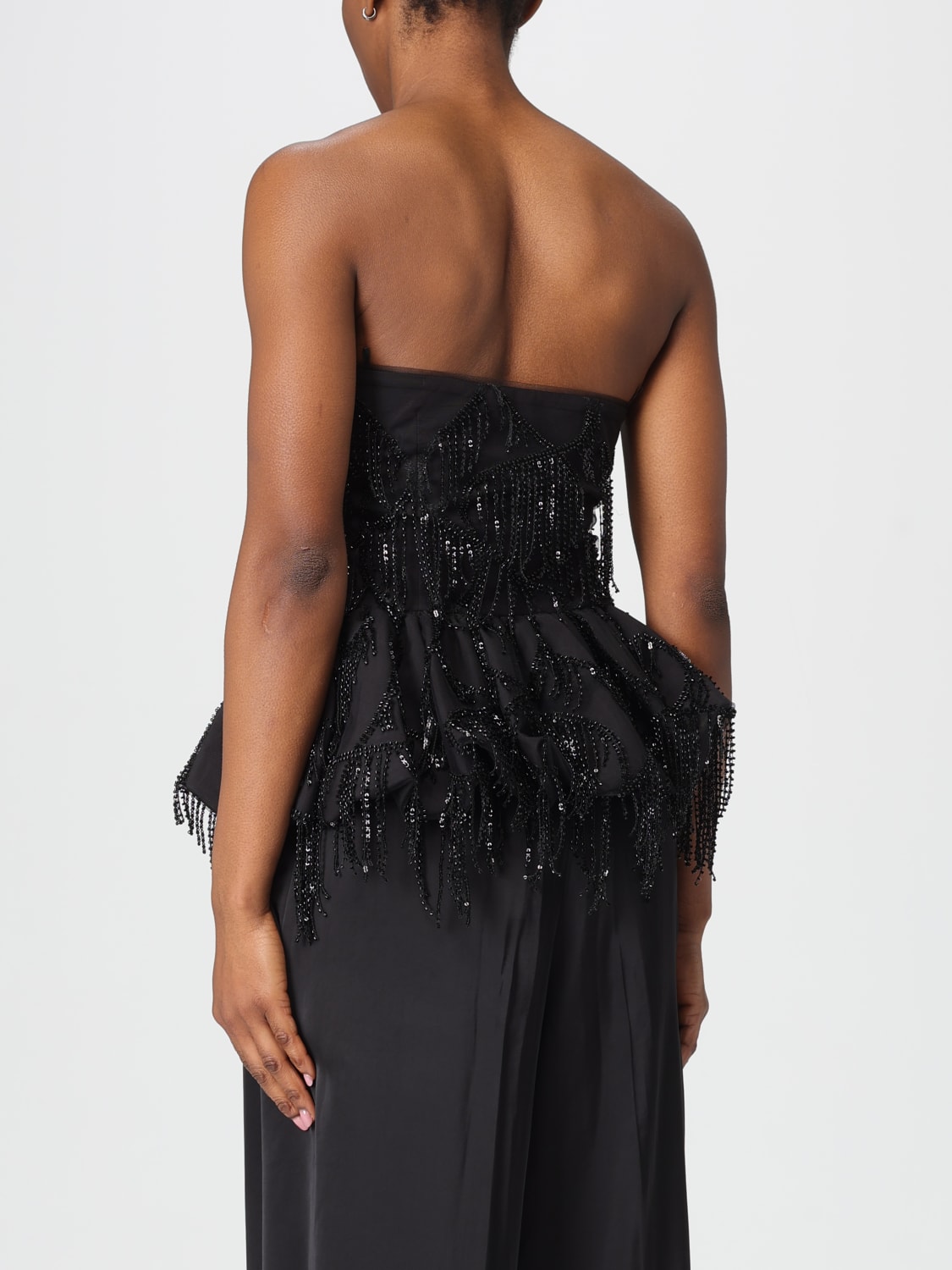 ROTATE TOP: Top woman Rotate, Black - Img 3