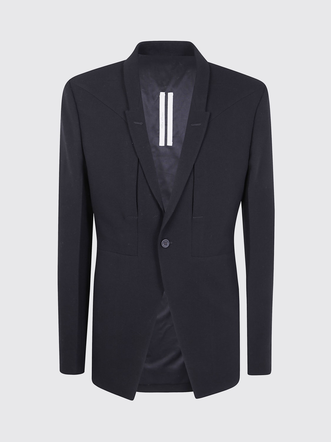 RICK OWENS JACKET: Jacket men Rick Owens, Black - Img 1