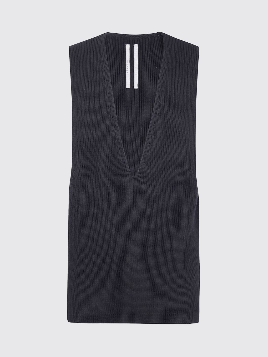 RICK OWENS WESTE: Pullover herren Rick Owens, Schwarz - Img 1