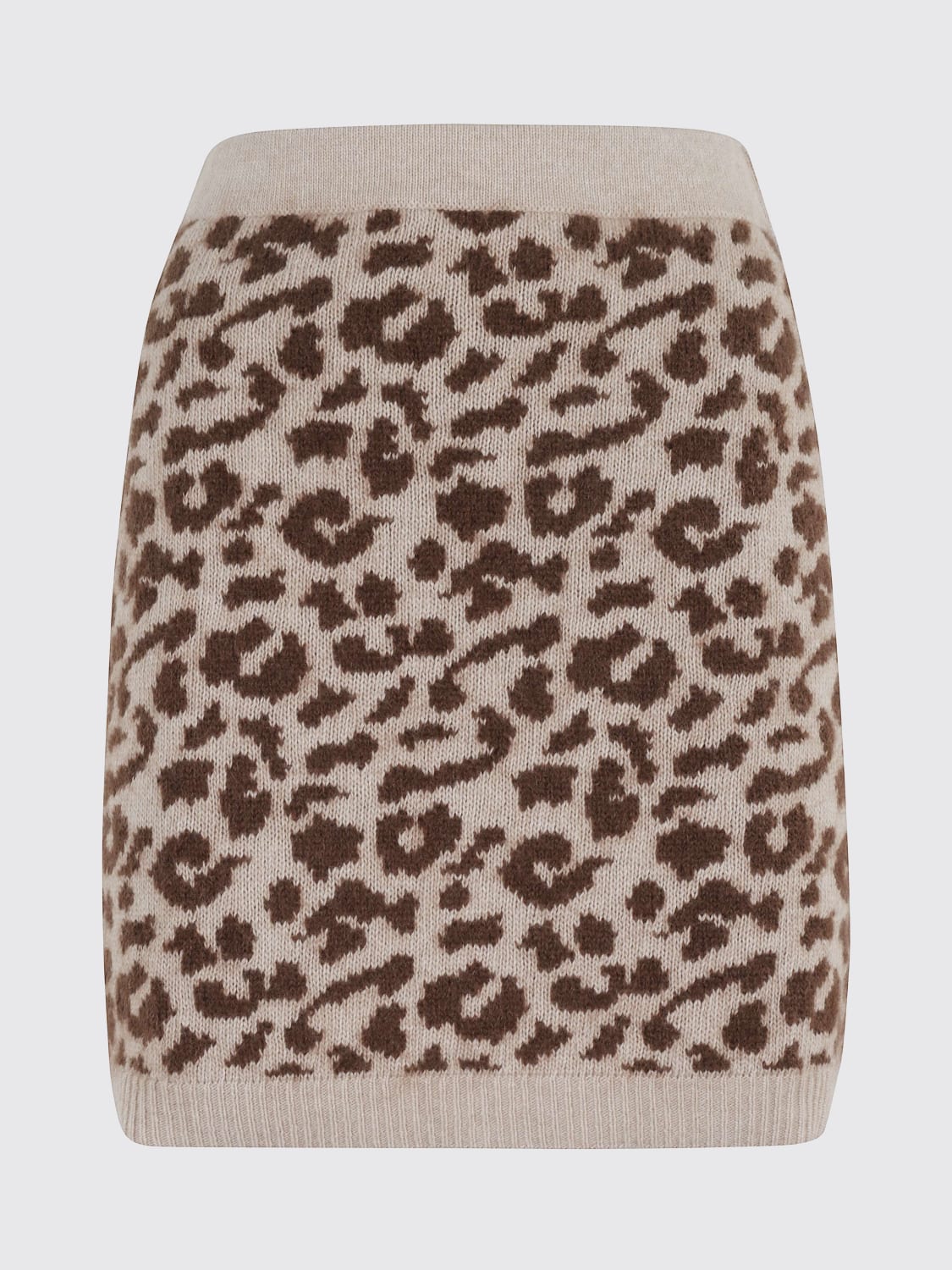 FEDERICA TOSI ROCK: Rock damen Federica Tosi, Beige - Img 1