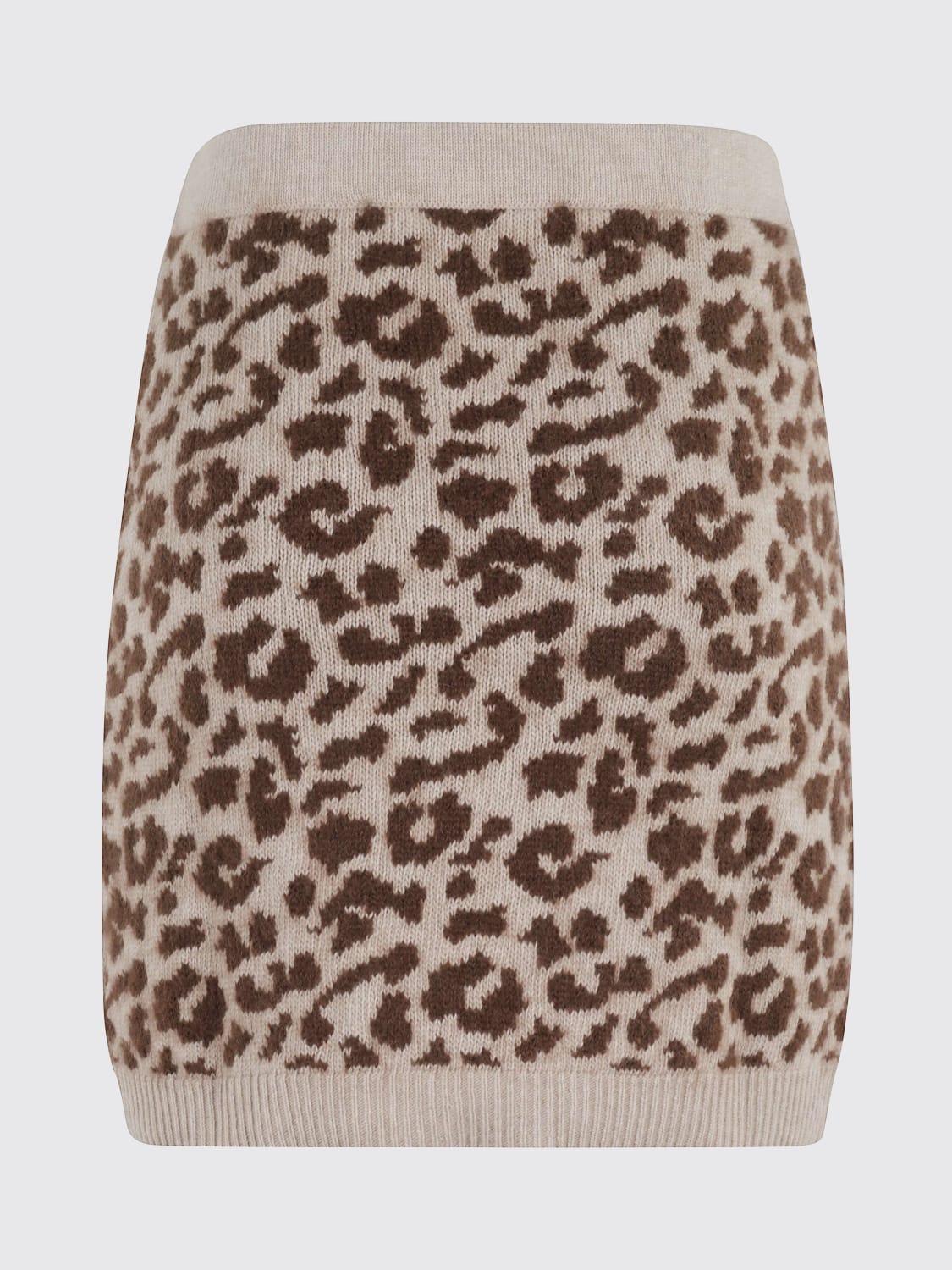 FEDERICA TOSI ROCK: Rock damen Federica Tosi, Beige - Img 2