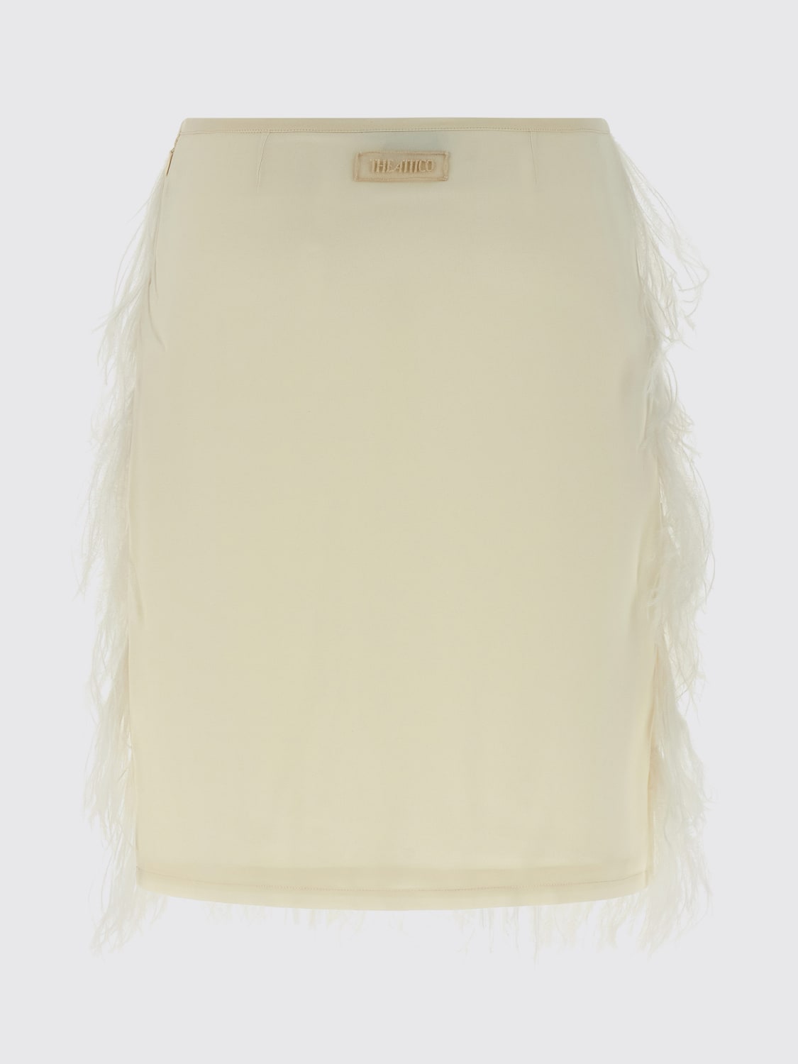 THE ATTICO JUPE: Jupe femme The Attico, Blanc - Img 2