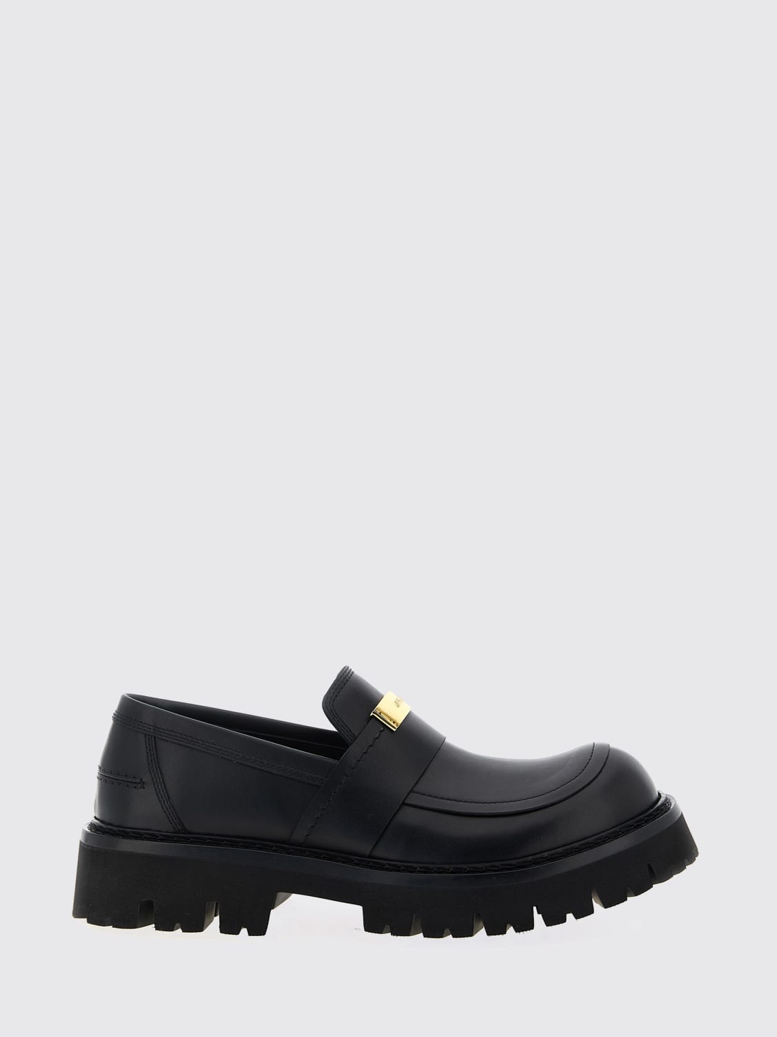 MOSCHINO COUTURE MOKASSINS: Schuhe herren Moschino Couture, Schwarz - Img 1