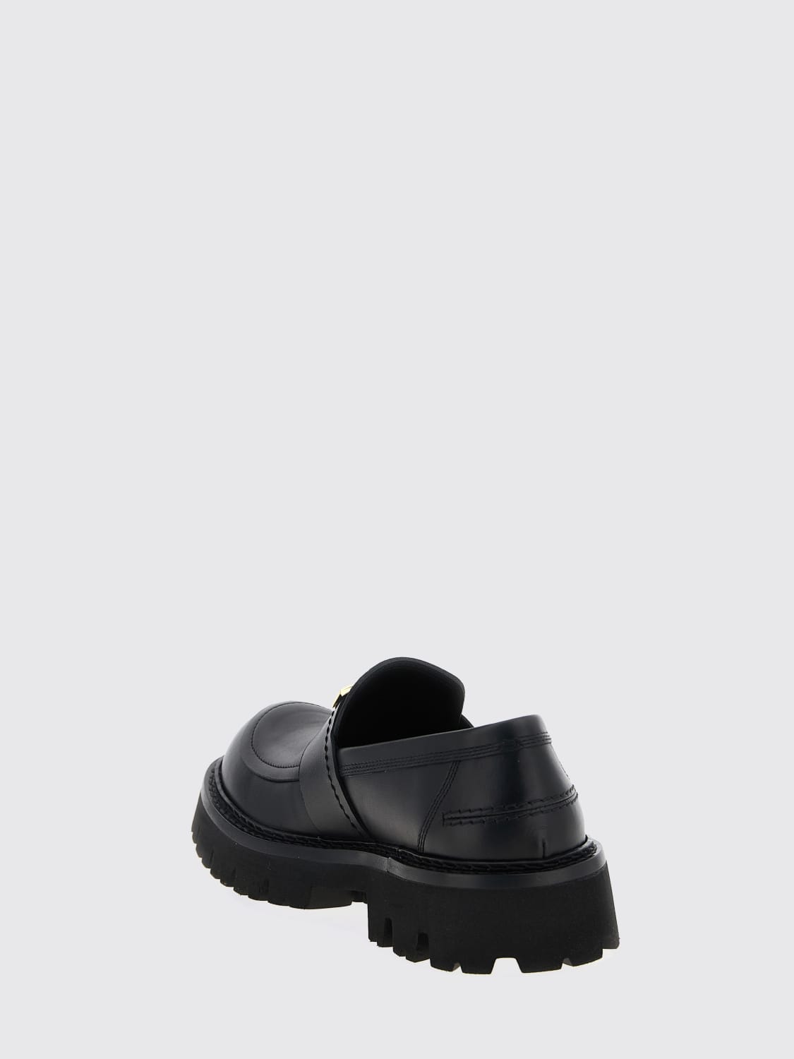 MOSCHINO COUTURE MOKASSINS: Schuhe herren Moschino Couture, Schwarz - Img 3