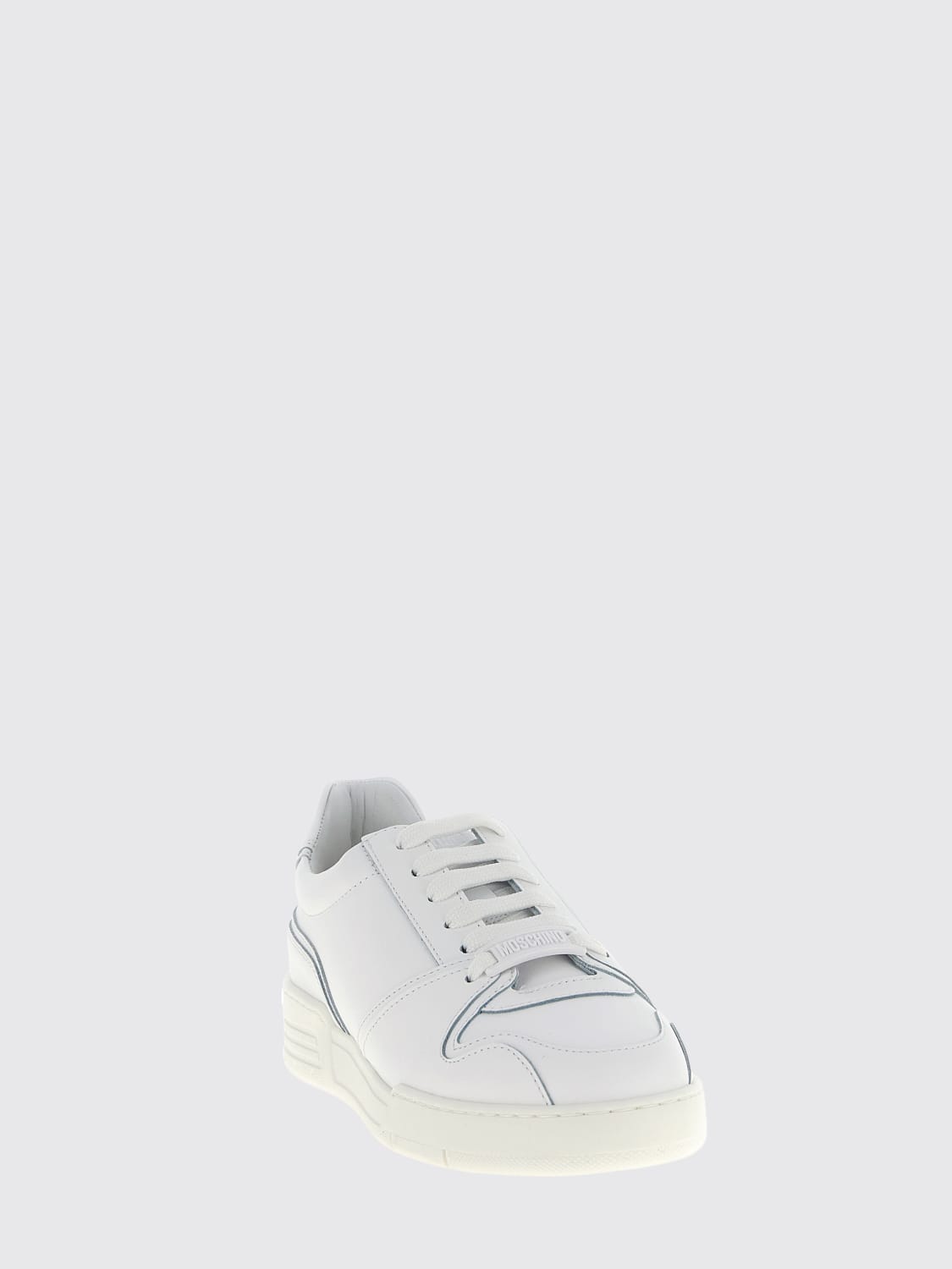 MOSCHINO COUTURE SNEAKERS: Sneakers herren Moschino Couture, Weiß - Img 2