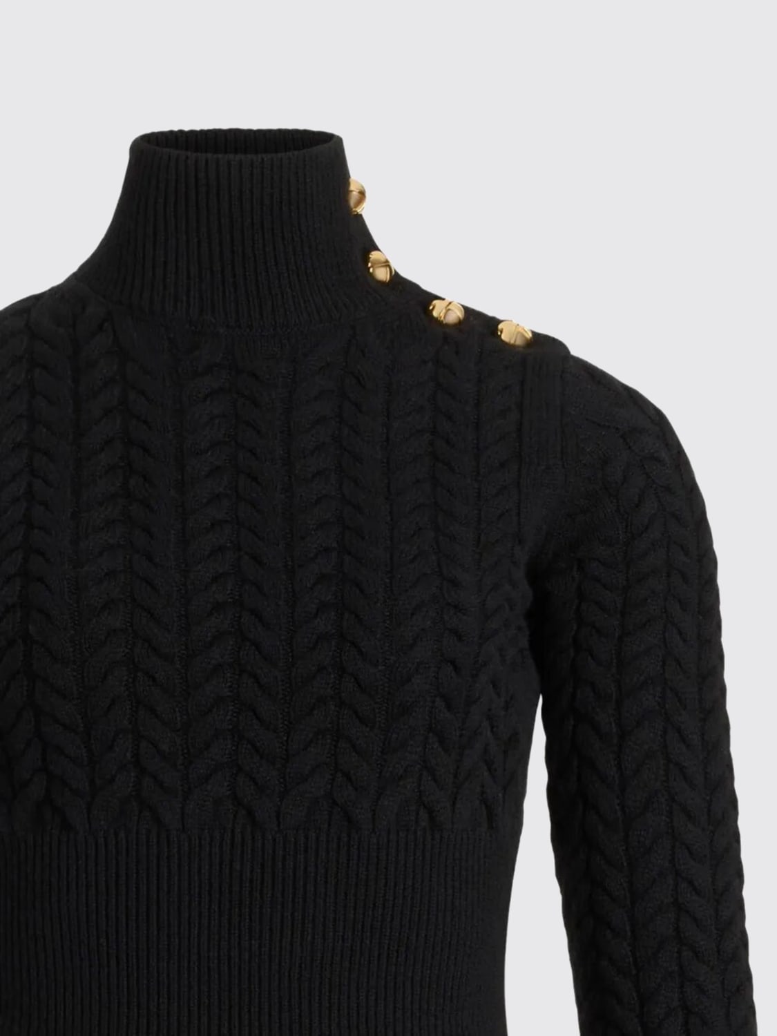 PATOU SWEATER: Sweater woman Patou, Black - Img 2