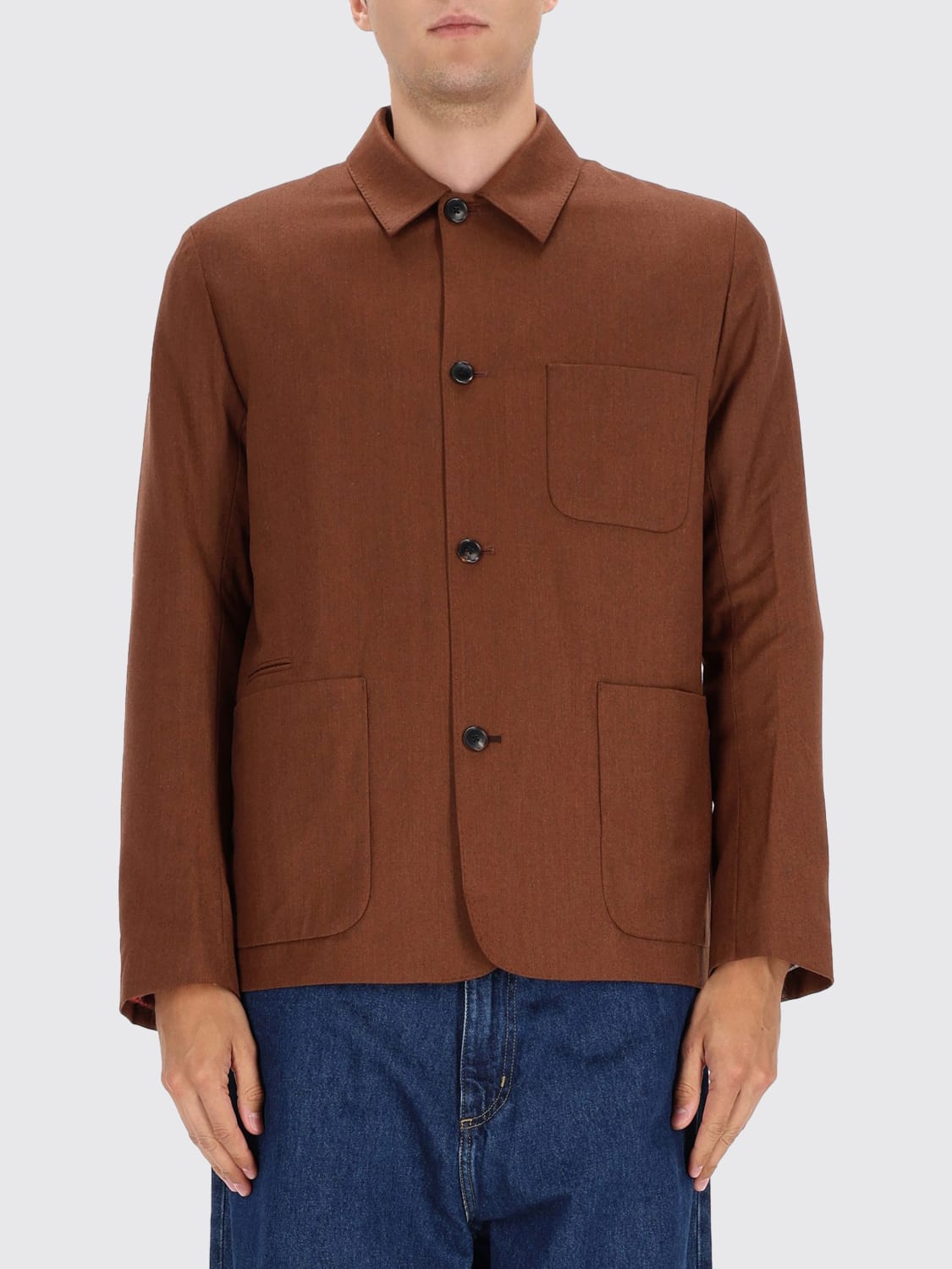 PAUL SMITH JACKET: Jacket men Paul Smith, Brown - Img 1