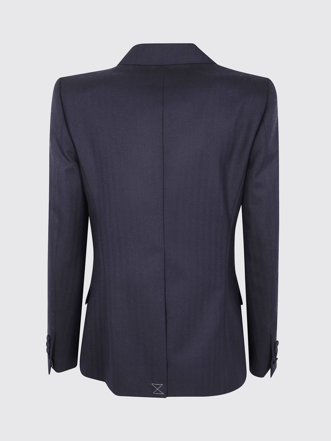 DRIES VAN NOTEN VESTE: Veste femme Dries Van Noten, Bleu Marine - Img 2