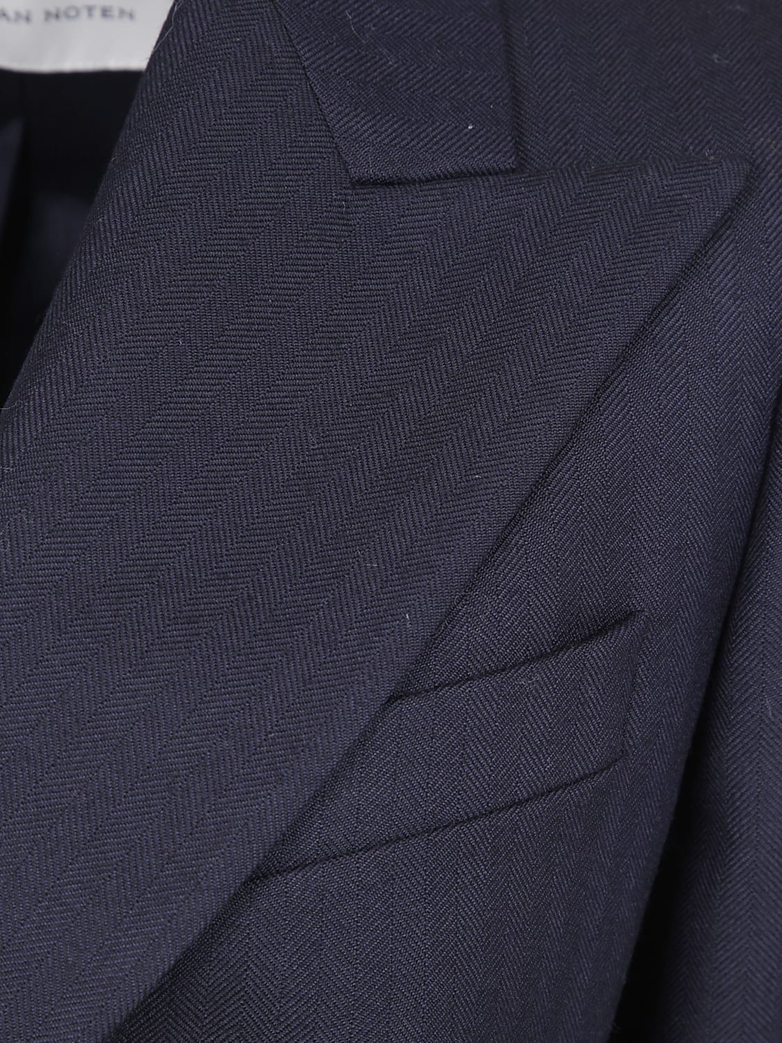 DRIES VAN NOTEN VESTE: Veste femme Dries Van Noten, Bleu Marine - Img 3