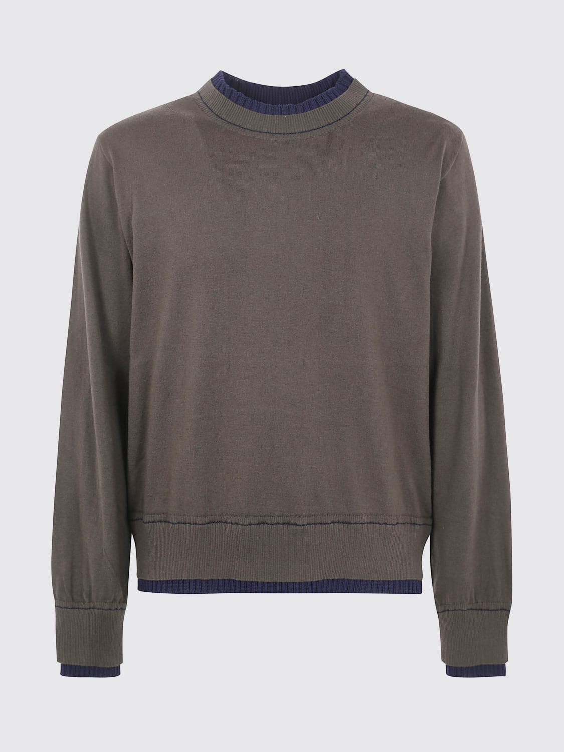 SACAI SWEATER: Sweater men Sacai, Kaki - Img 1