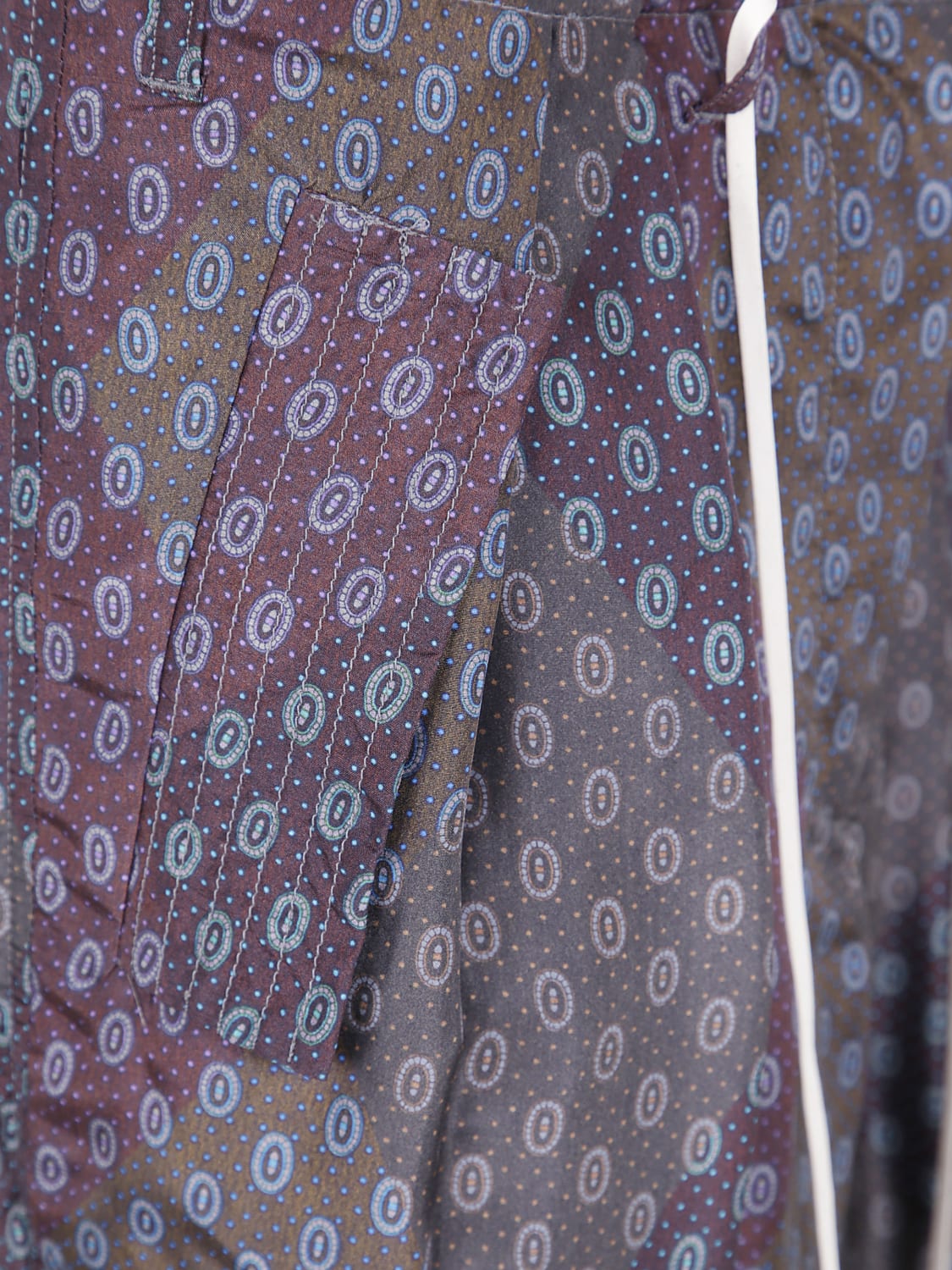 DRIES VAN NOTEN HOSE: Hose damen Dries Van Noten, Burgunderrot - Img 3