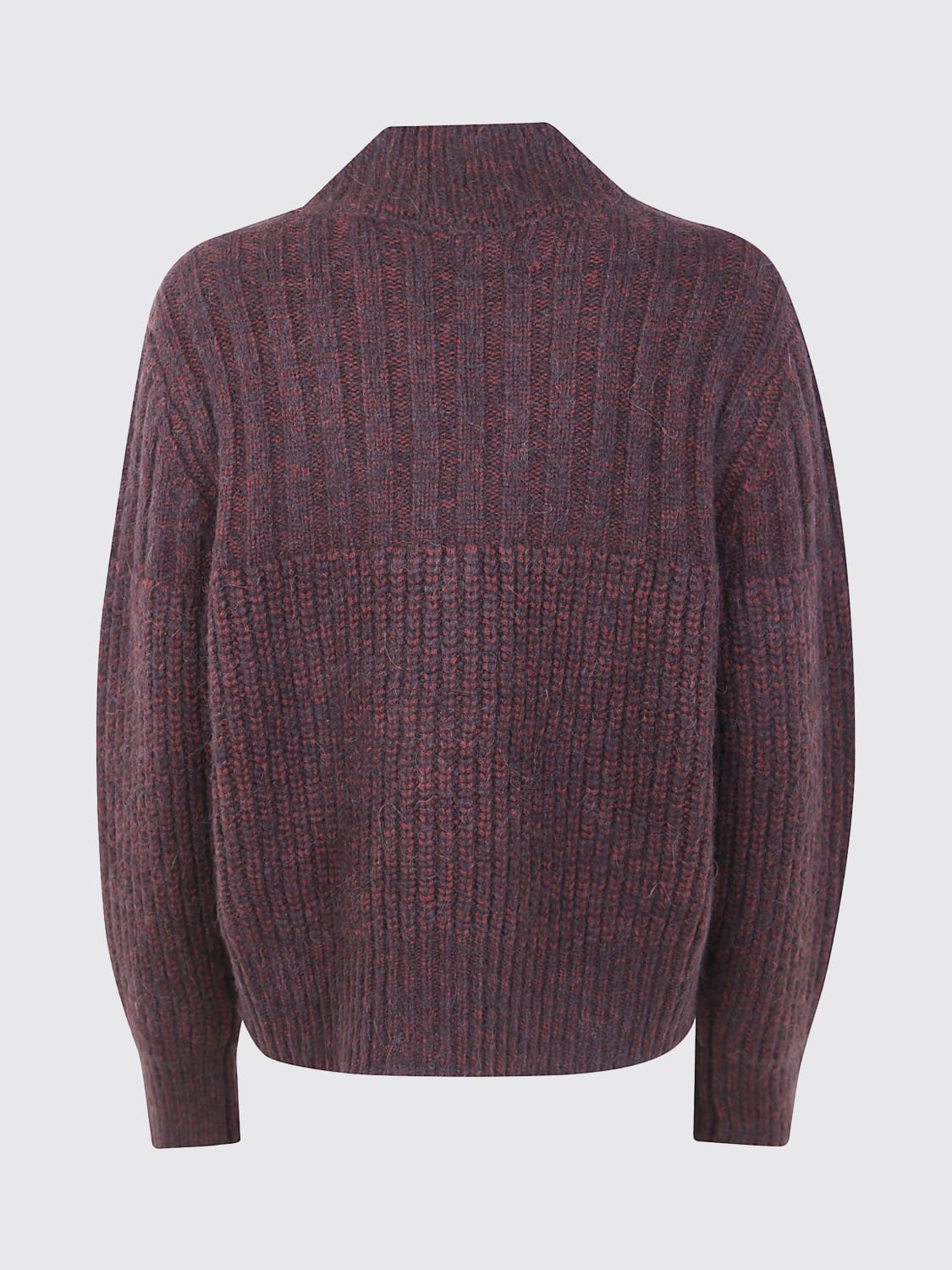 DRIES VAN NOTEN PULL: Pull femme Dries Van Noten, Bordeaux - Img 2