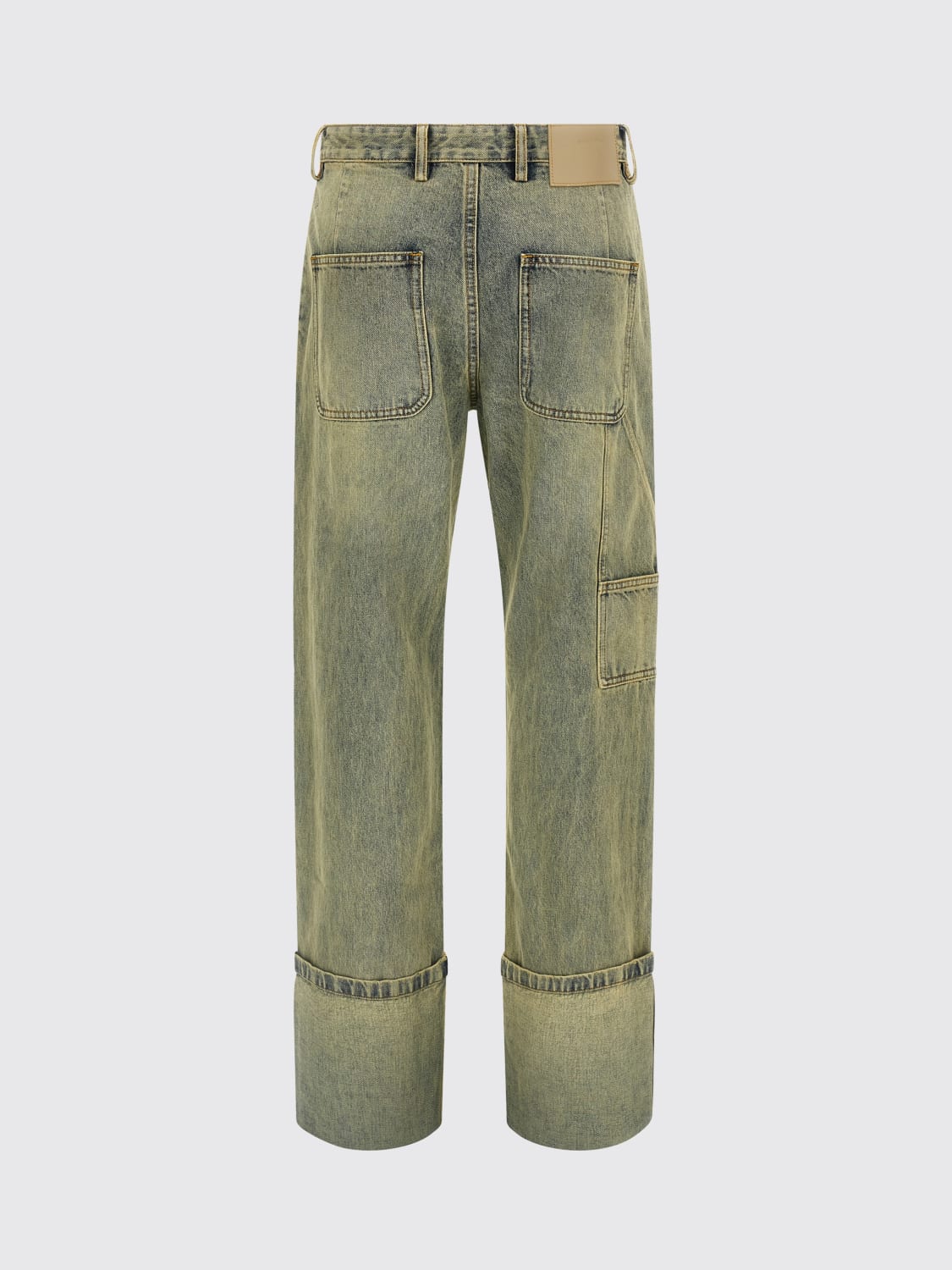 ENTIRE STUDIOS JEANS: Jeans woman Entire Studios, Yellow - Img 2